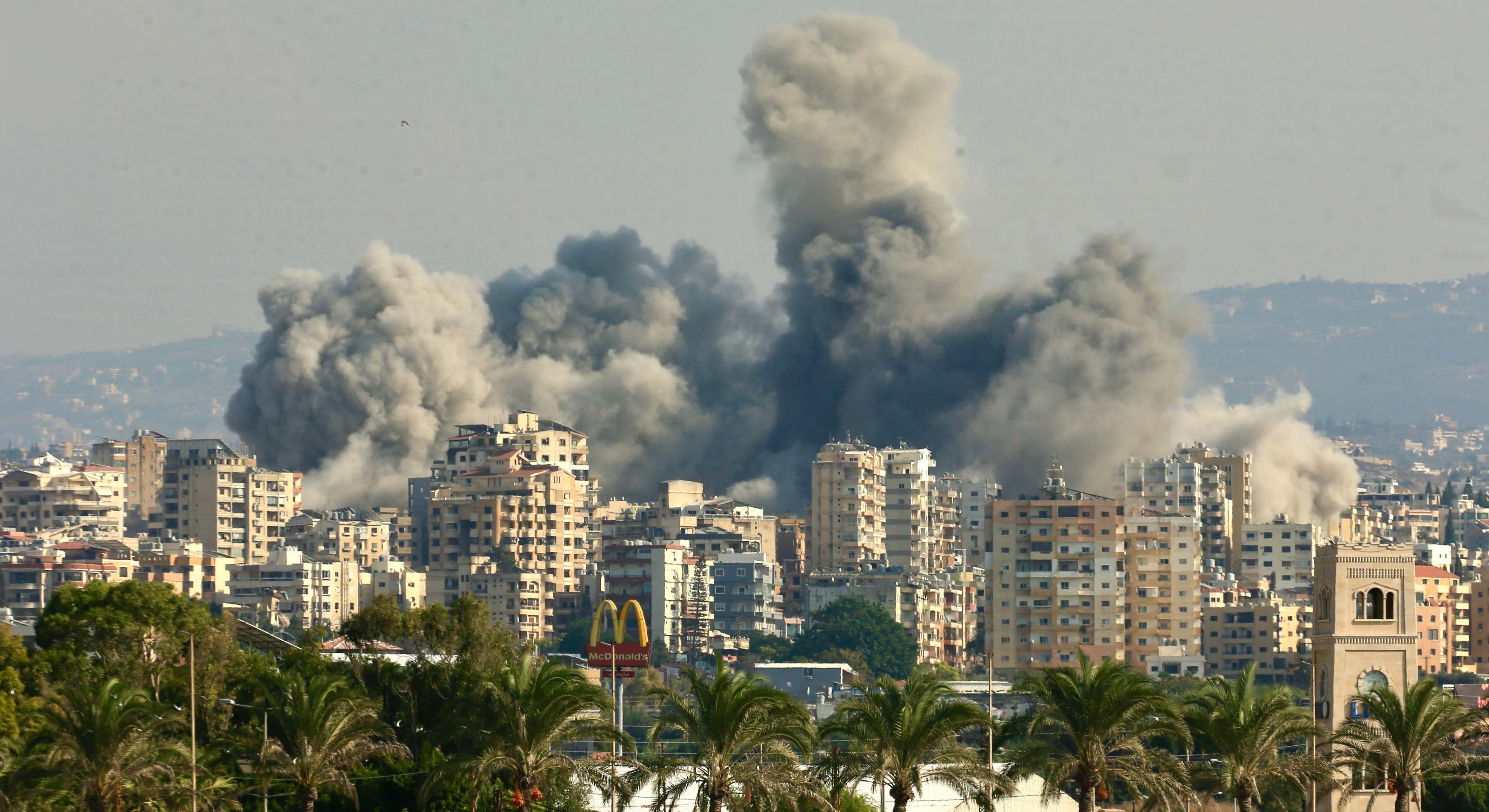 Bombardeo israelí en Líbano, el 31 de octubre de 2024