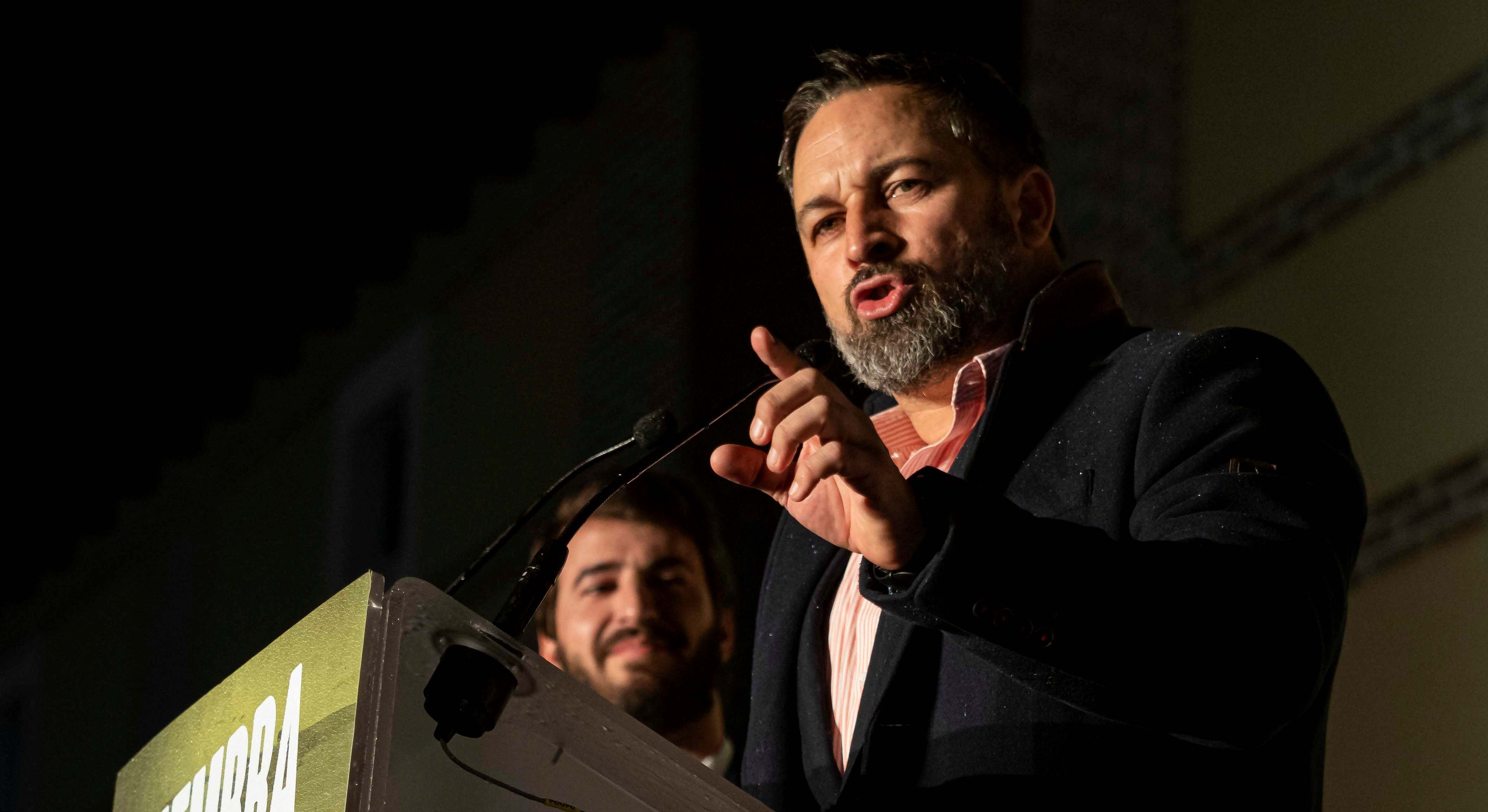 Santiago Abascal y Juan García-Gallardo. / Foto: EFE.