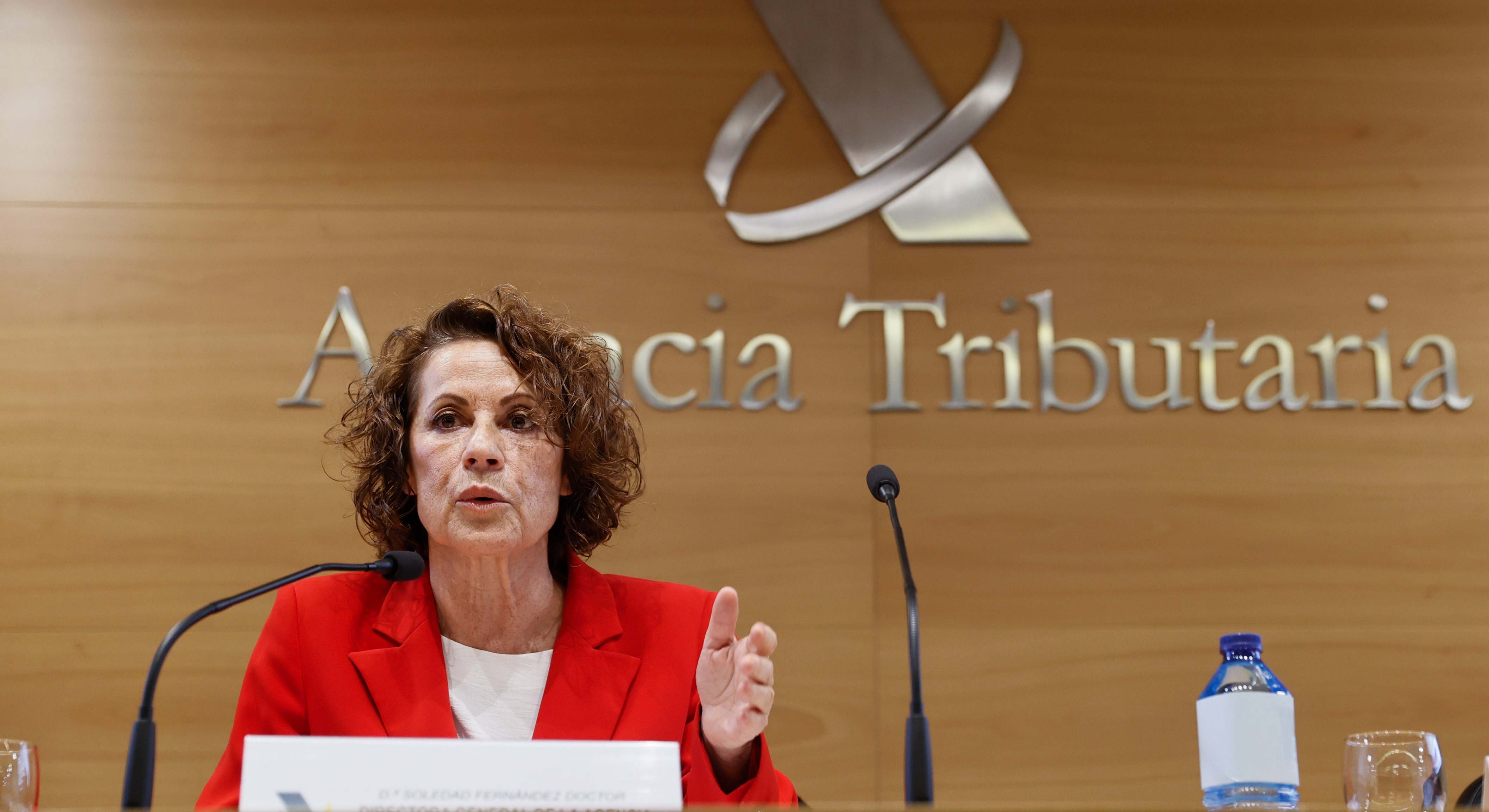 La Directora General de la Agencia Estatal de Administración Tributaria (AEAT), Soledad Fernández
