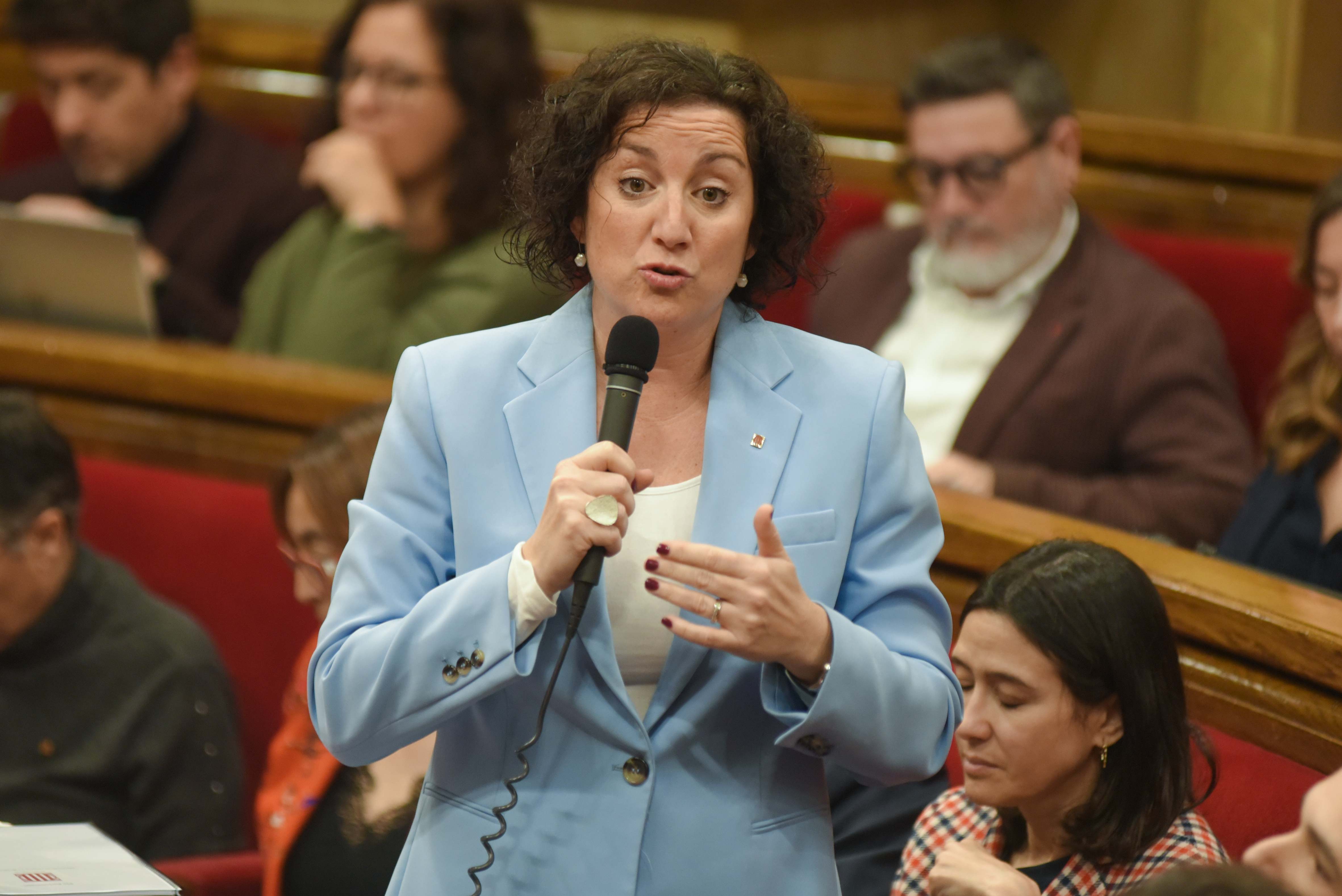 La consejera de Economía y Finanzas de la Generalitat de Cataluña, Alícia Romero. EP