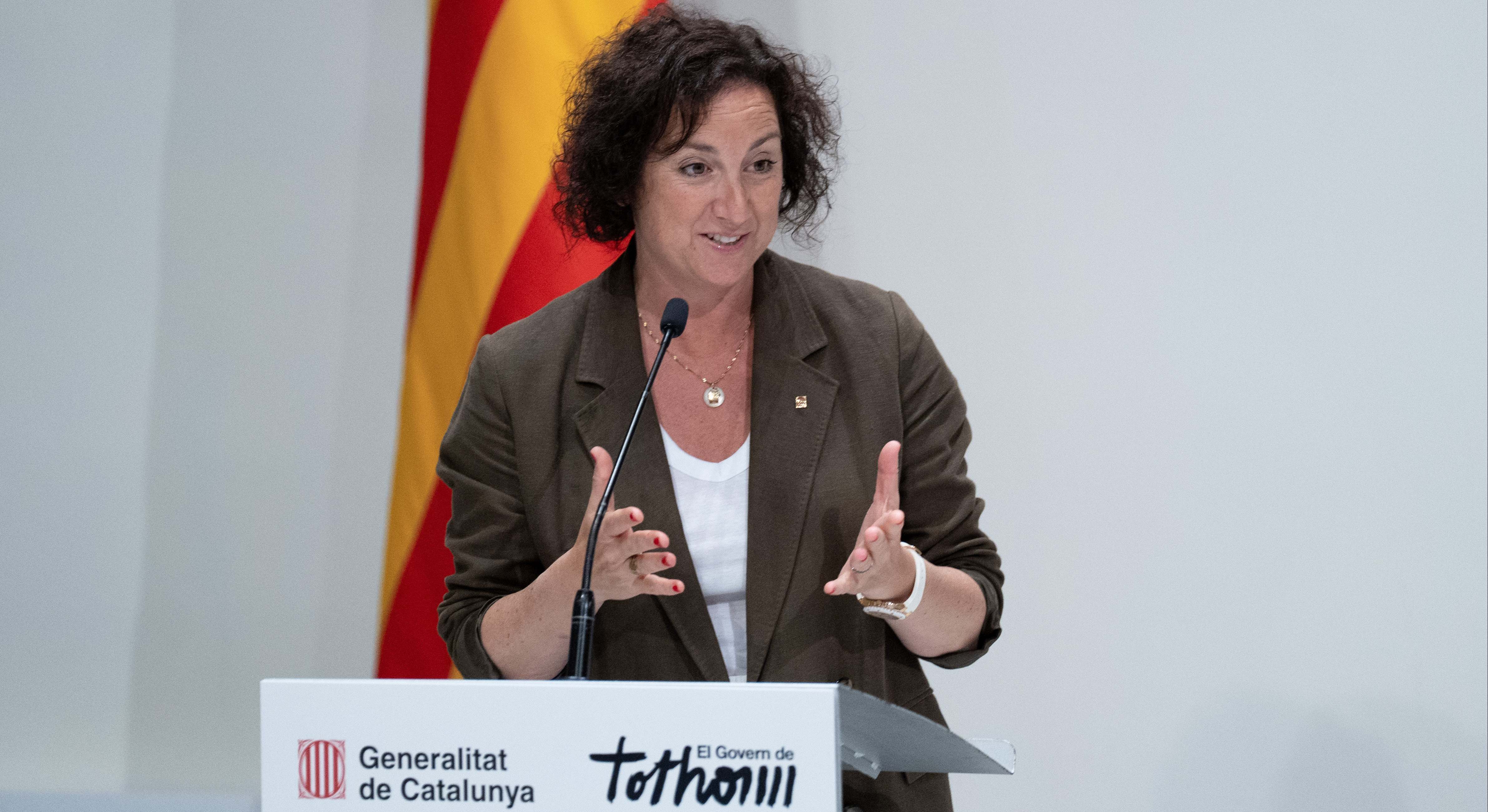 La consejera de Economía y Finanzas, Alícia Romero. EP