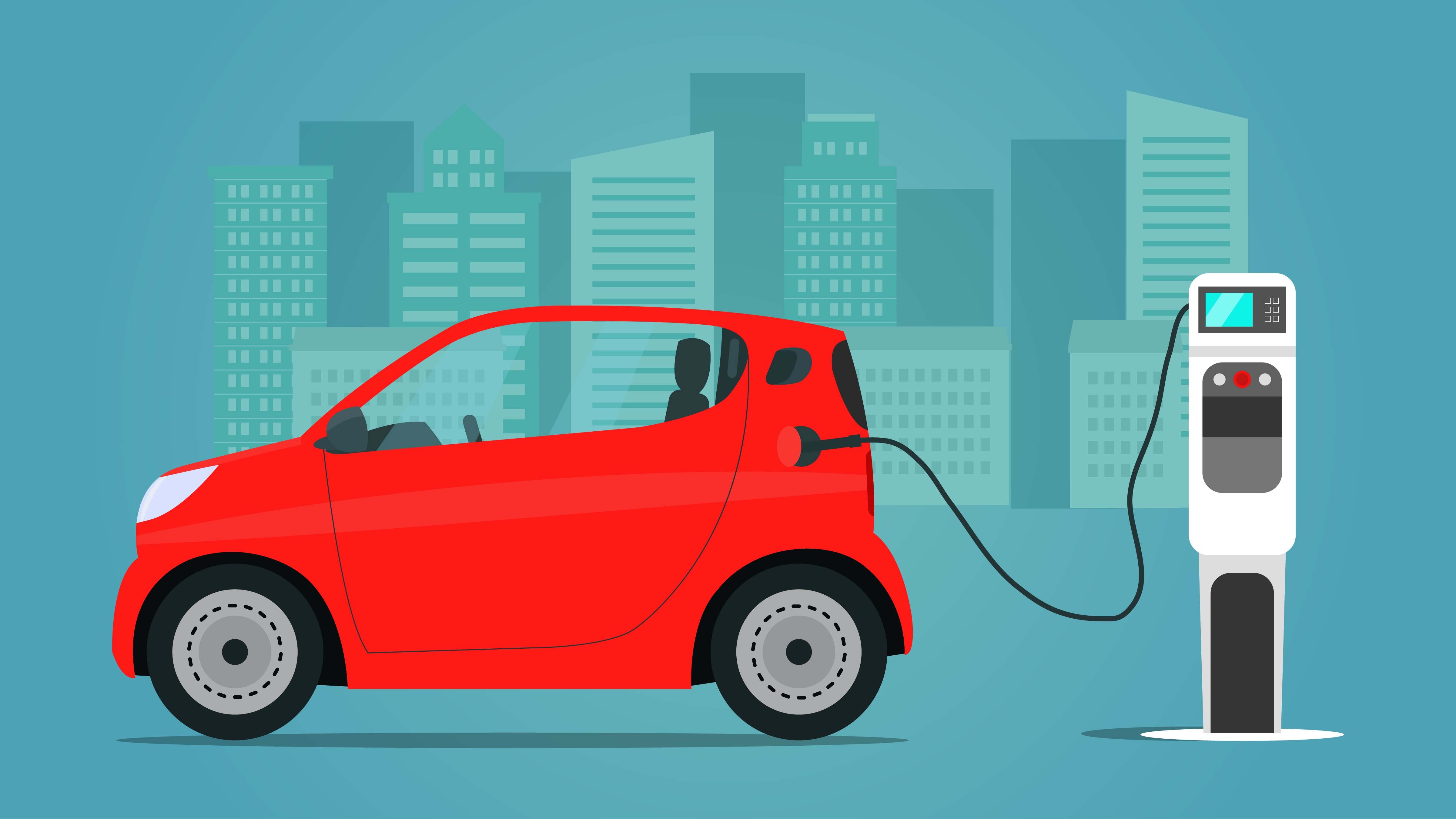 coche eléctrico recarga