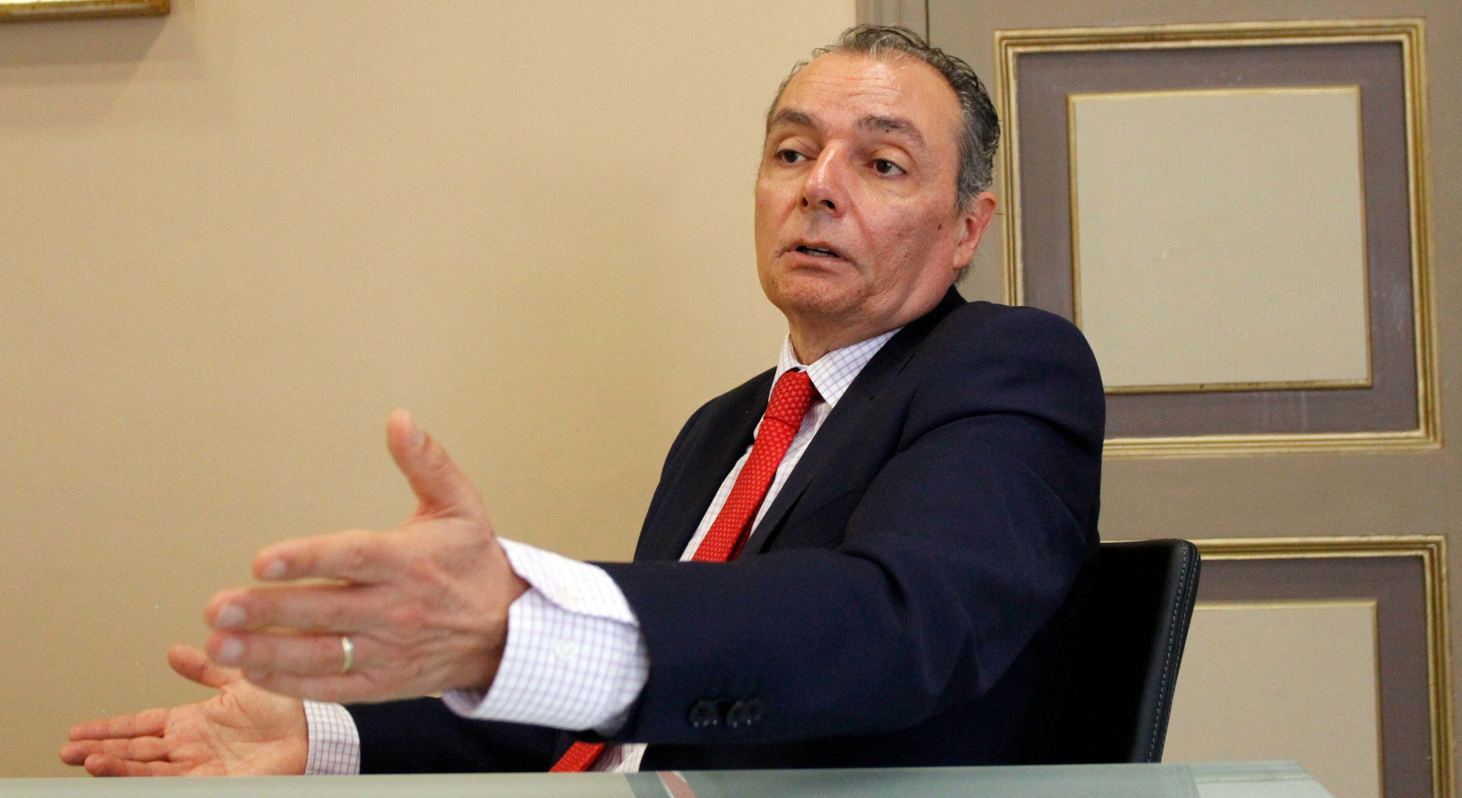 Salvador Navarro, presidente de CEV. Foto Guillermo Lucas