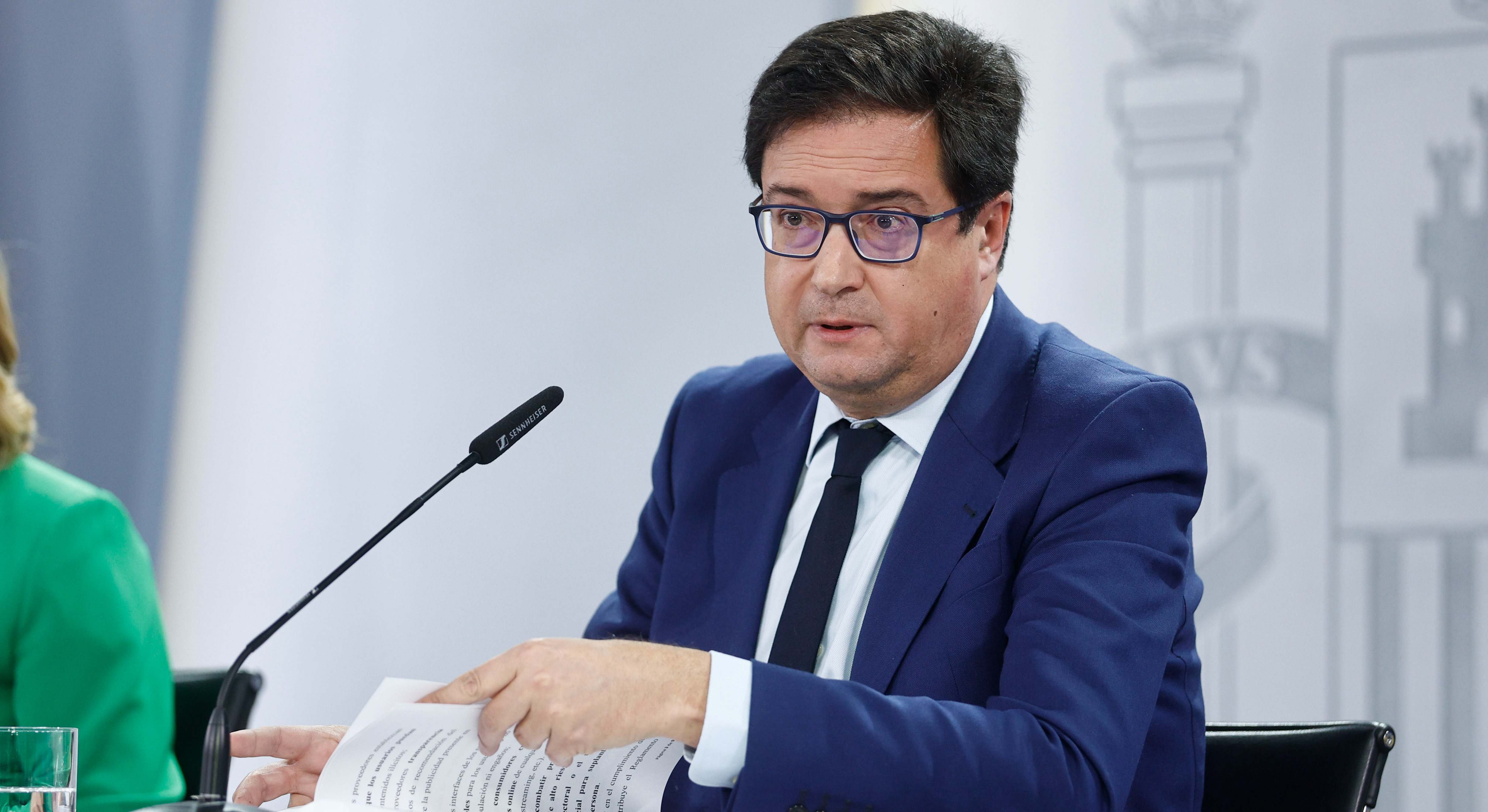 Óscar López, ministro para la Transformación Digital y de la Función Pública