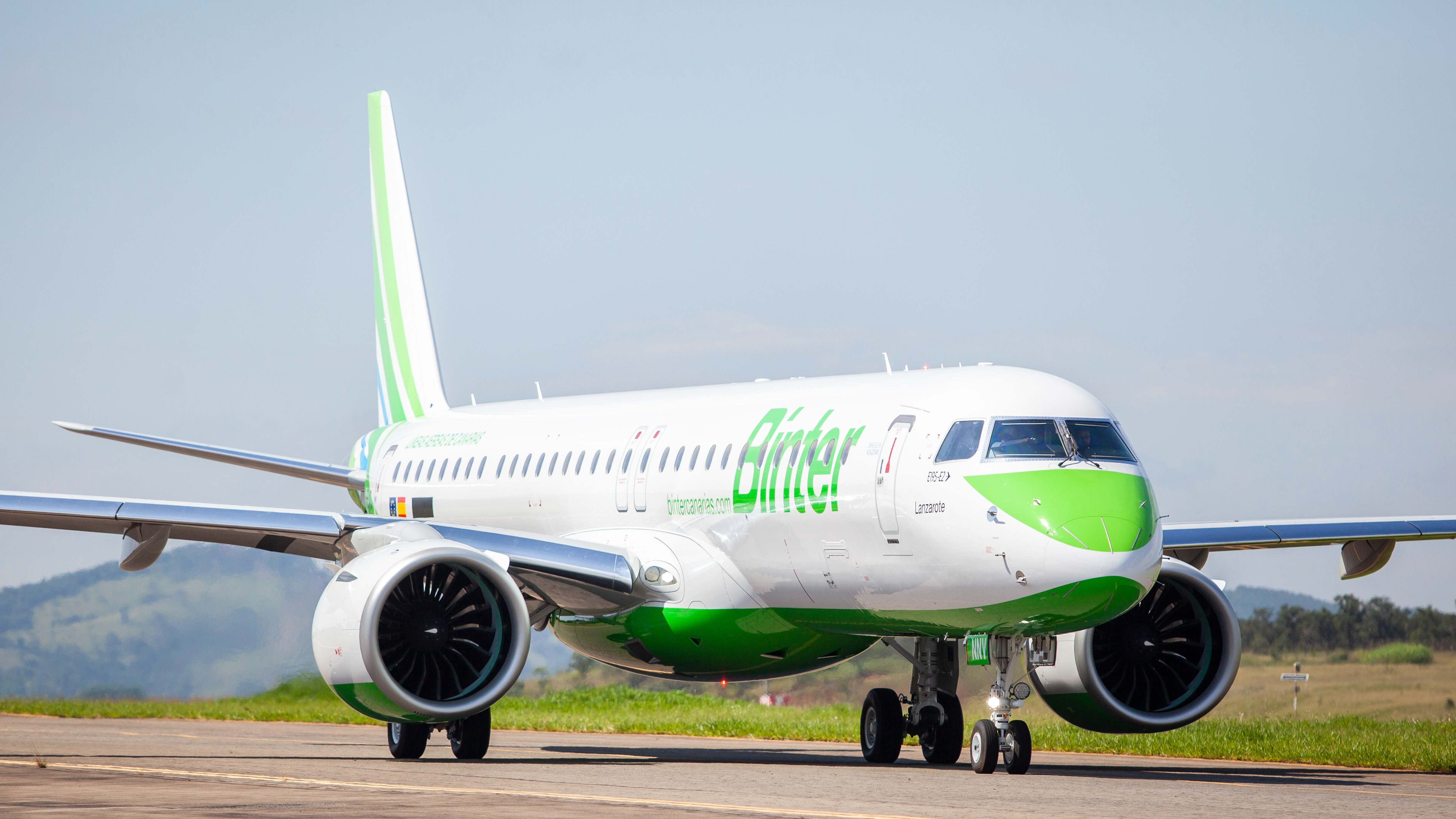 Avión de Binter.