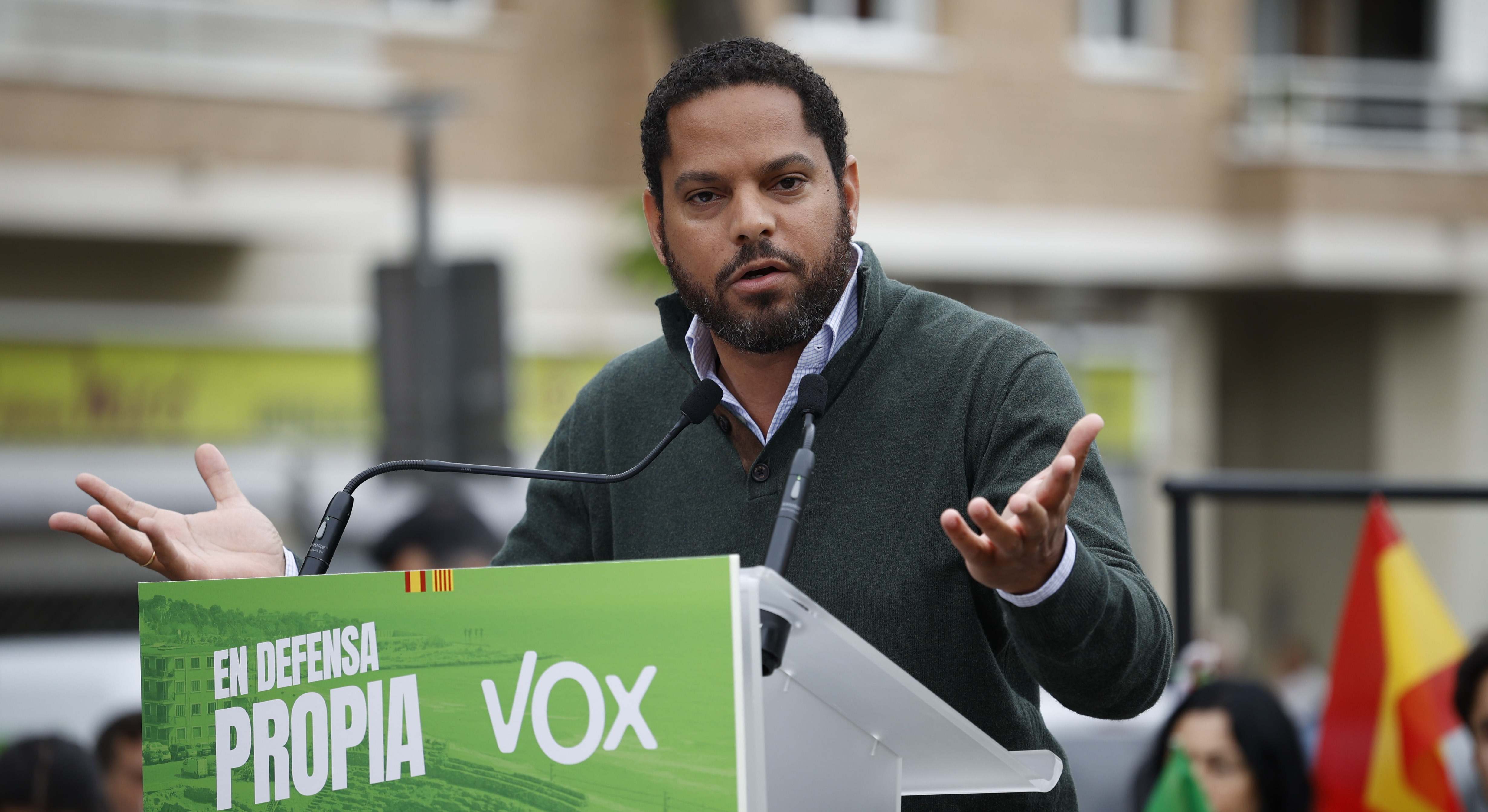 Ignacio Garriga, candidato de Vox a las elecciones catalanas. / Foto: EP