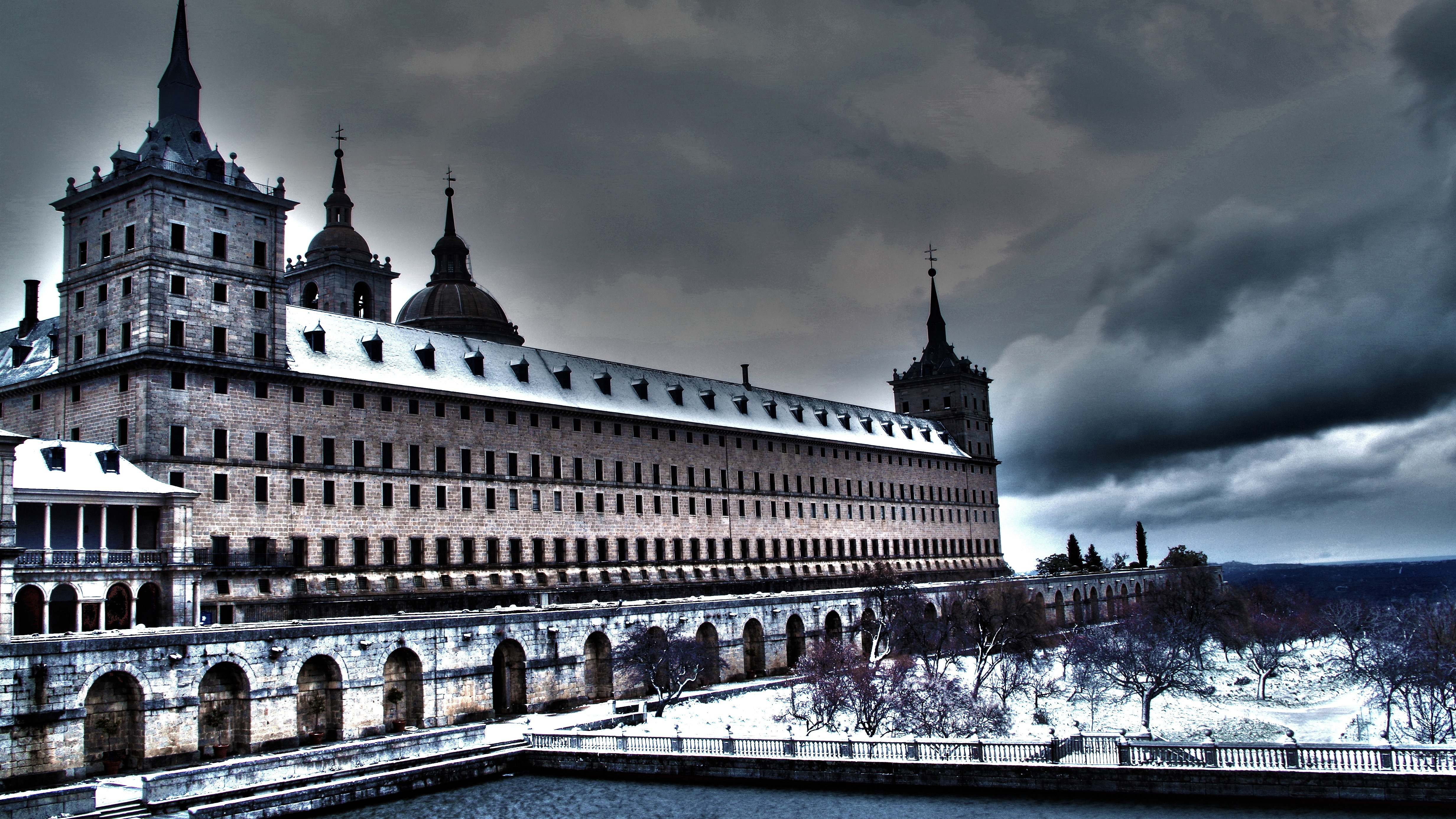 Monasterio de El Escorial nevado