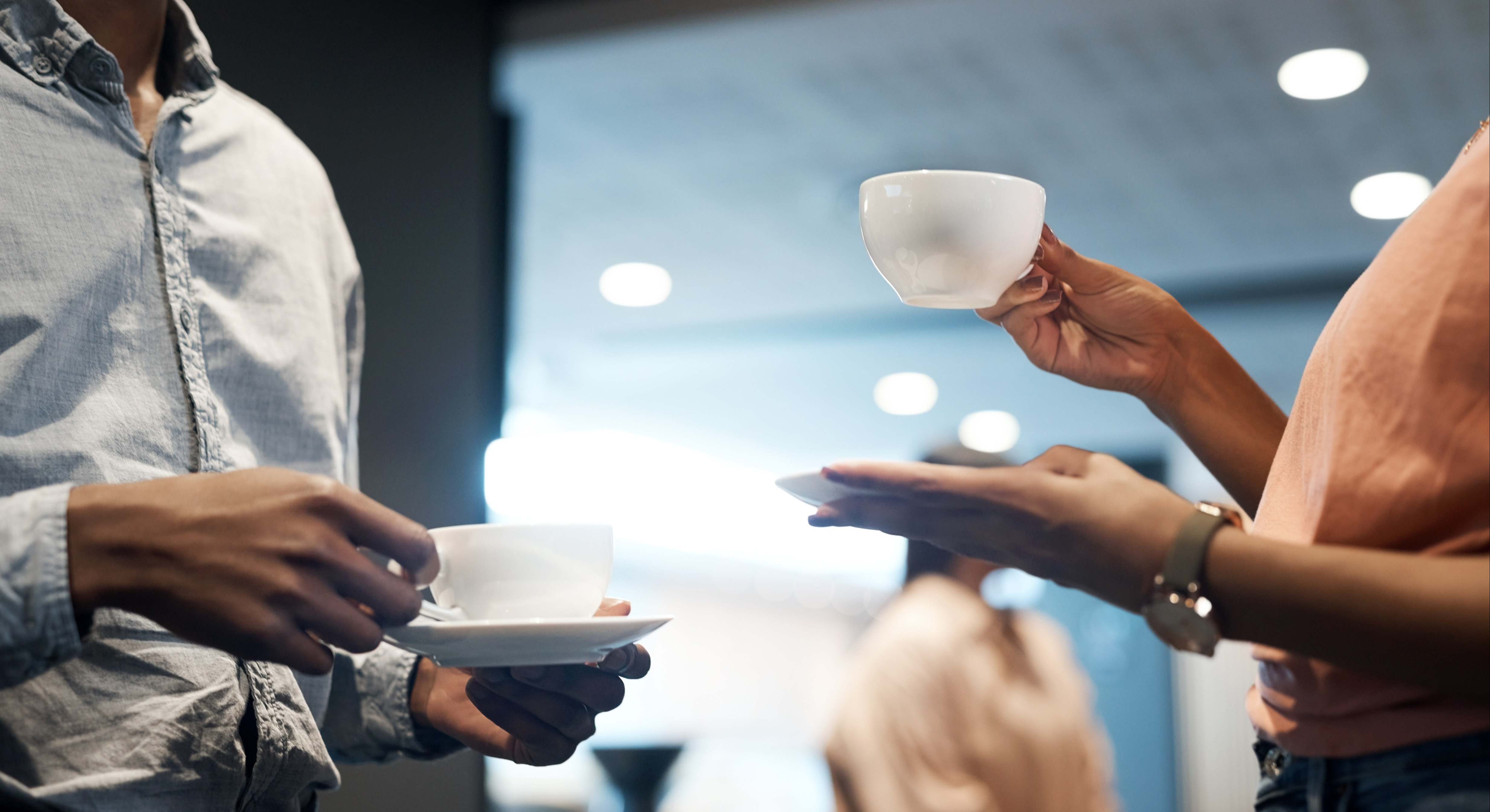 Descanso laboral para tomar un café. / Foto: iStock