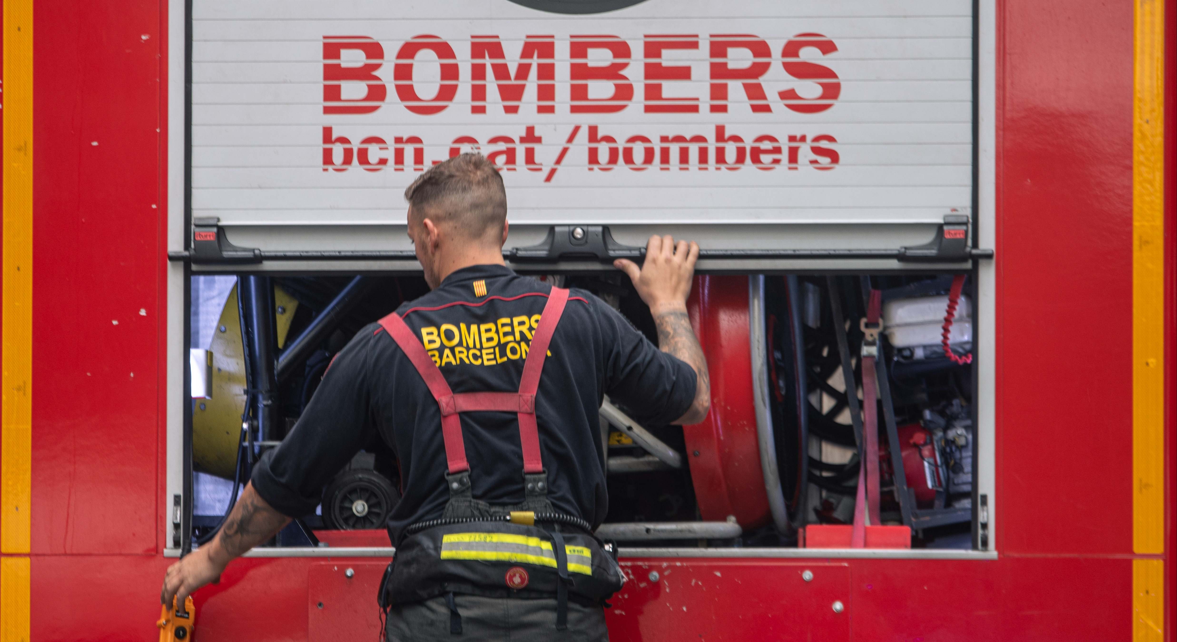 Imagen de recurso de bomberos de Barcelona.