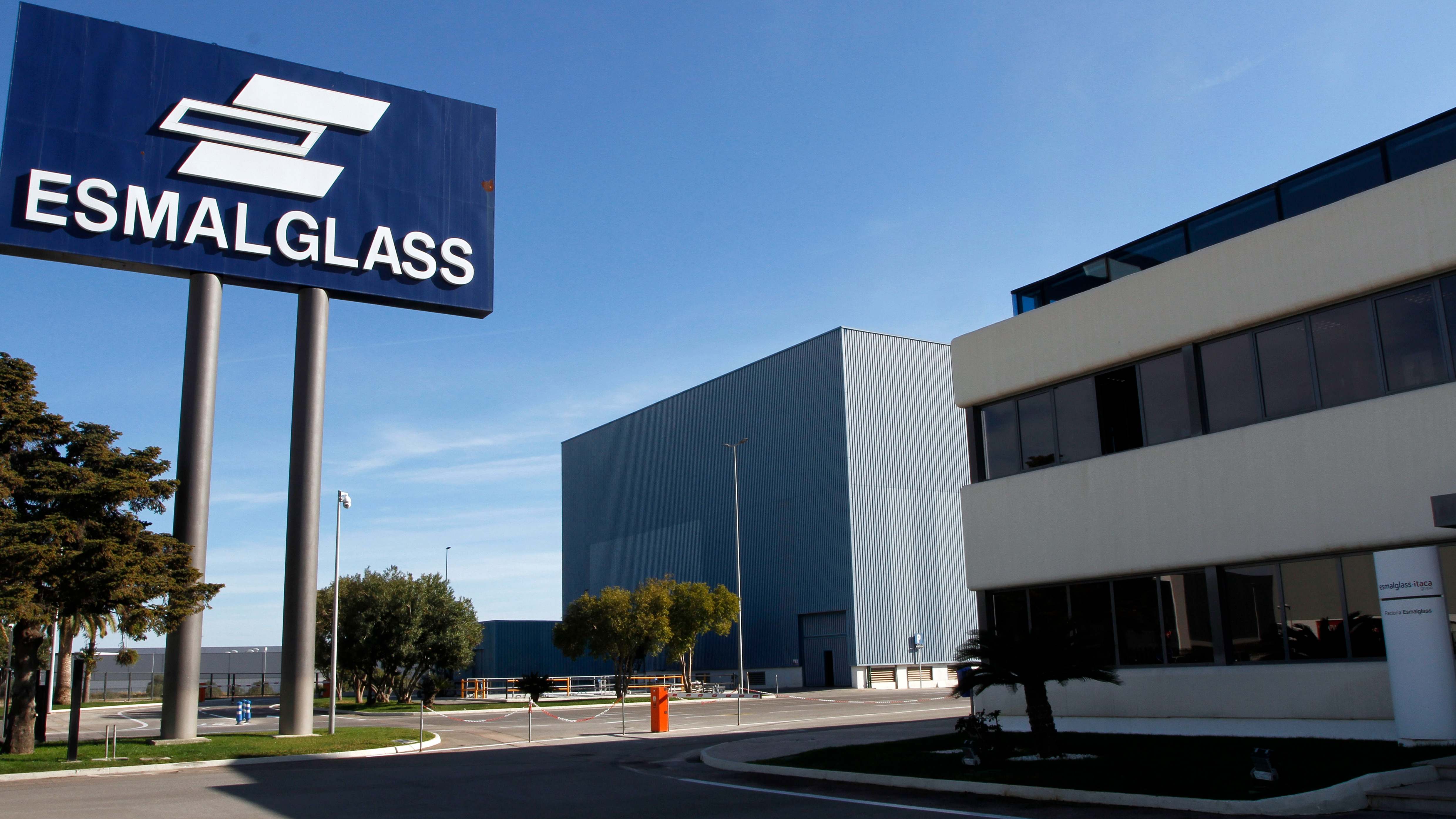 Sede de Esmalglass, la principal empresa de Altadia, en Vila-real.