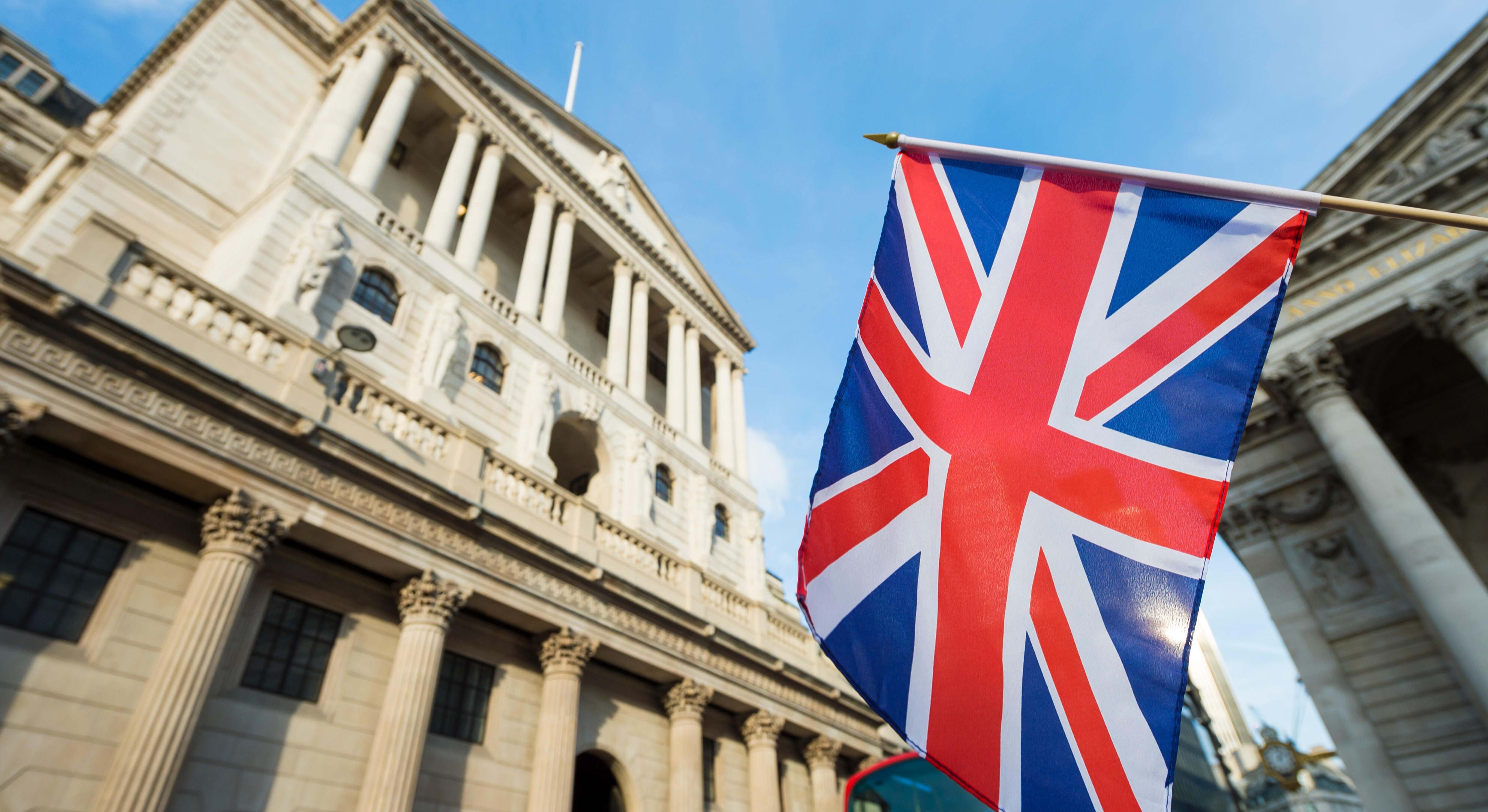 Fachada del Banco de Inglaterra