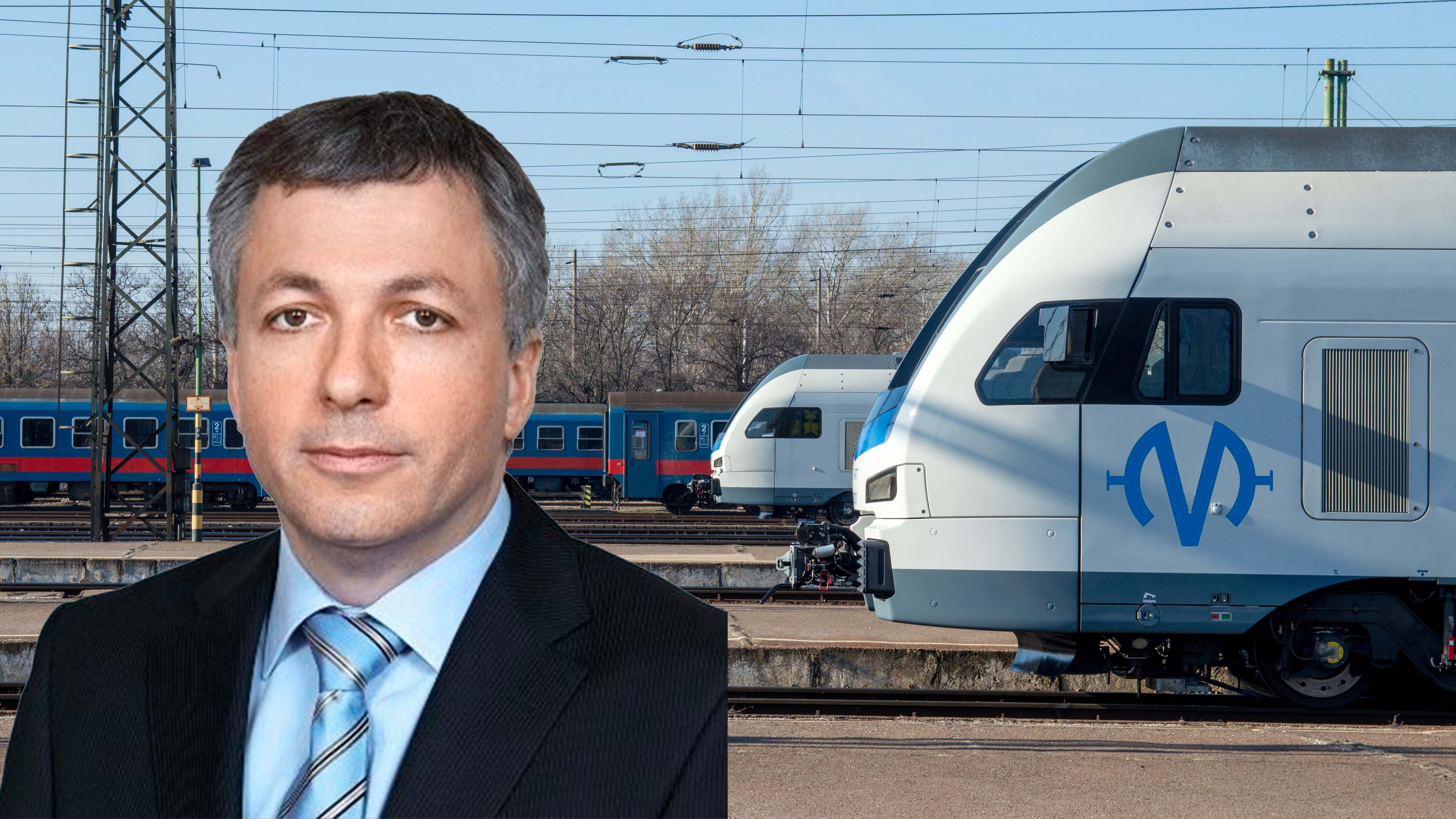 El CEO de Magyar Vagon, Ludvig László.