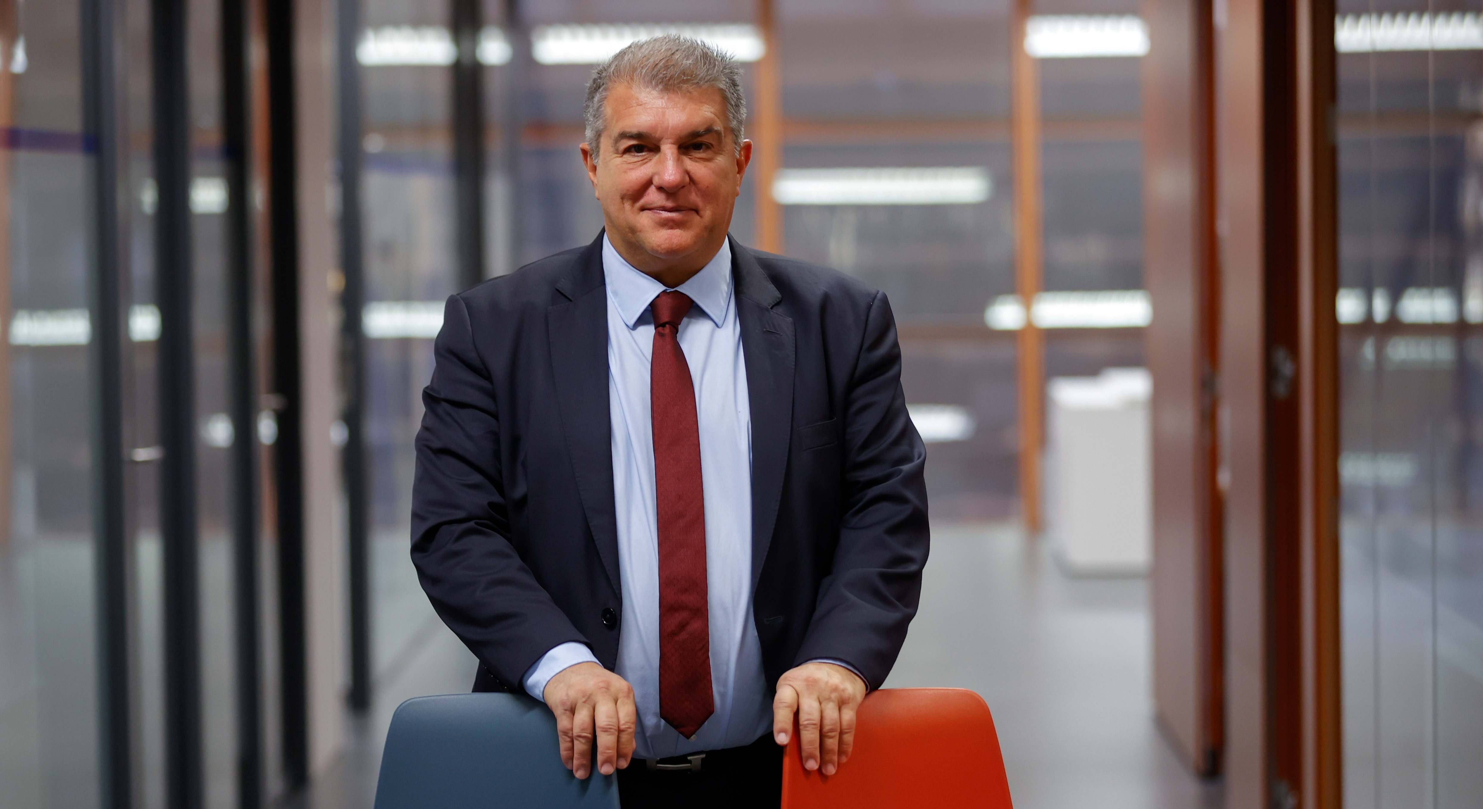 Joan Laporta, presidente del FC Barcelona. EFE