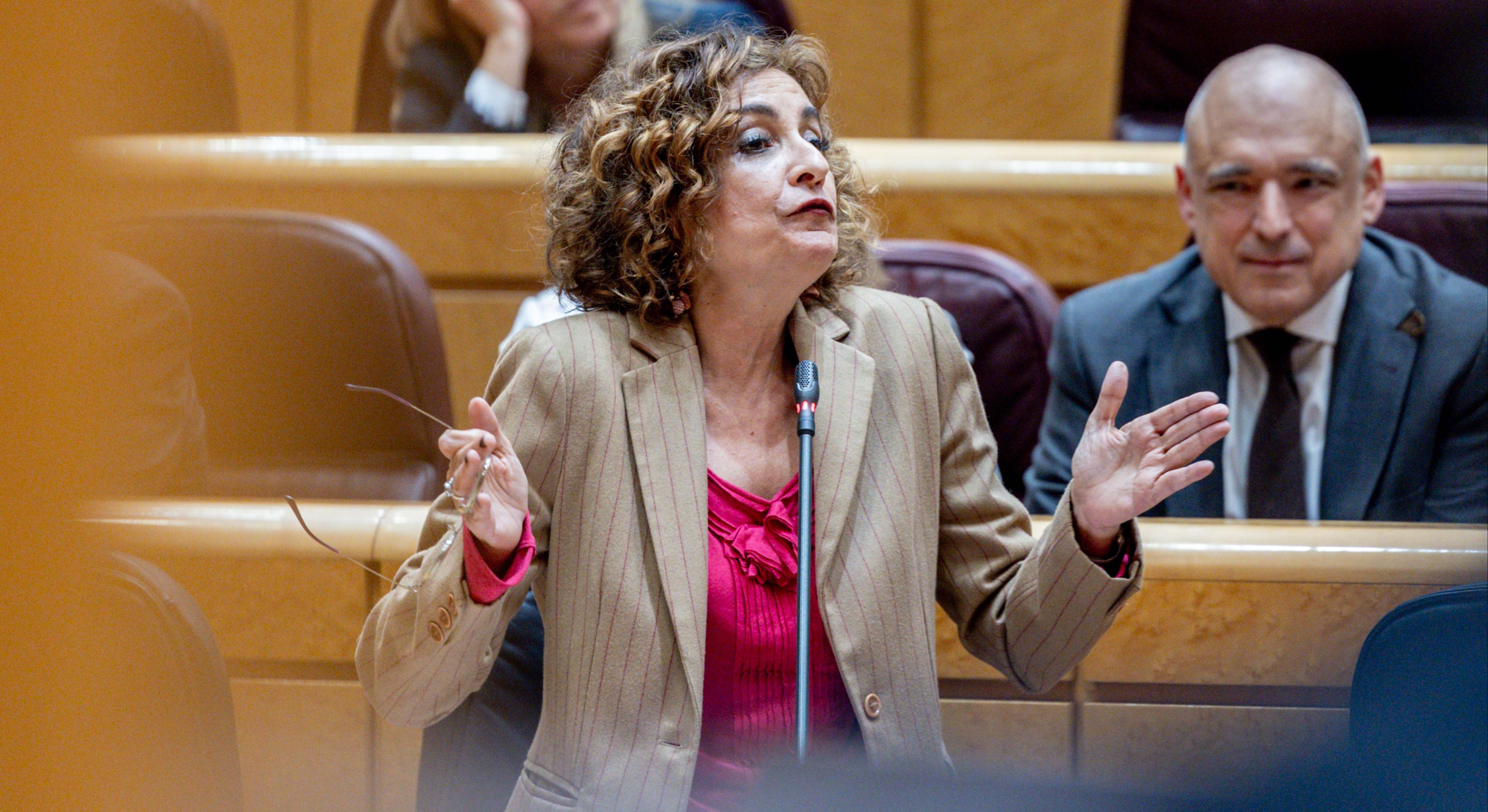 La vicepresidenta primera y ministra de Hacienda, María Jesús Montero