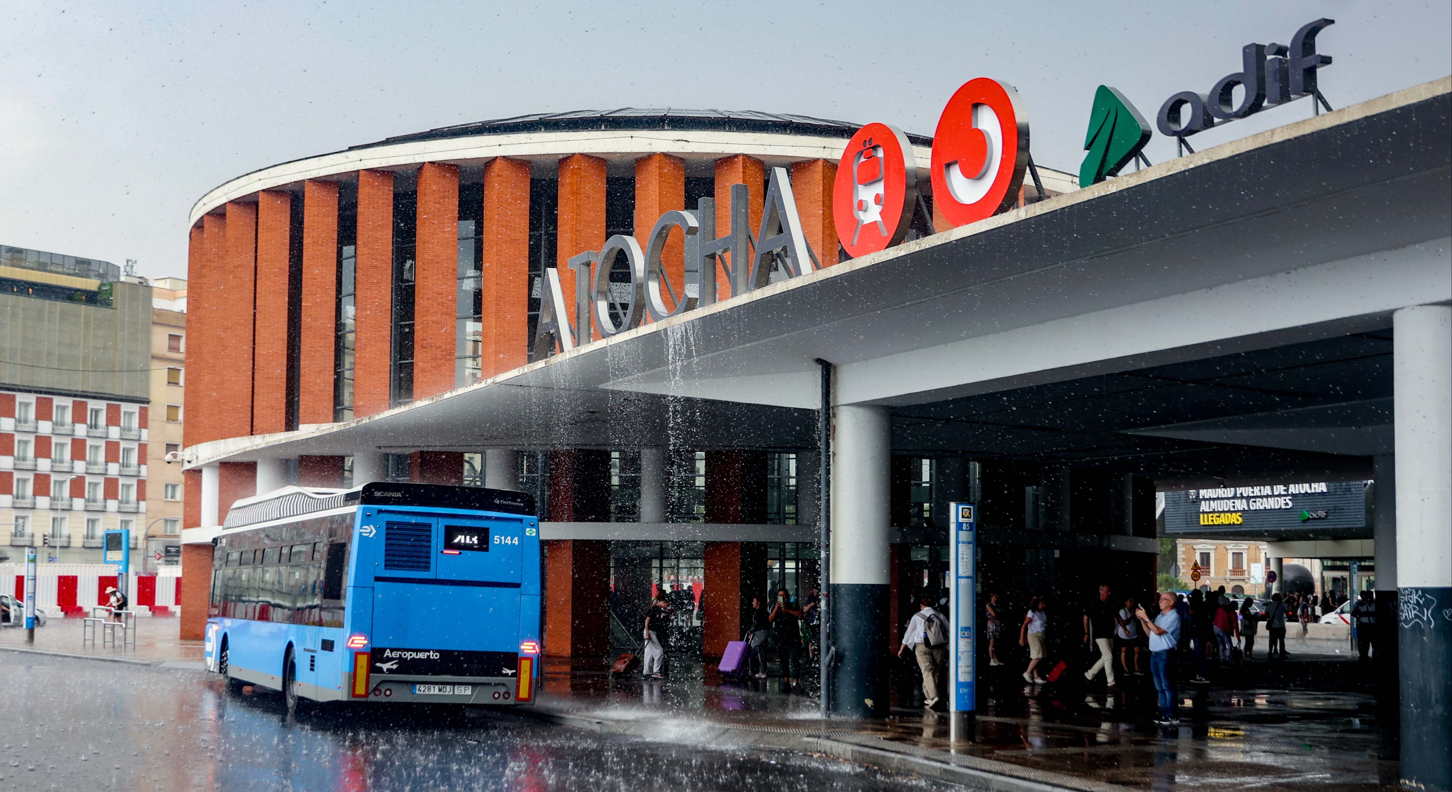 Imagen de la estación de Atocha.