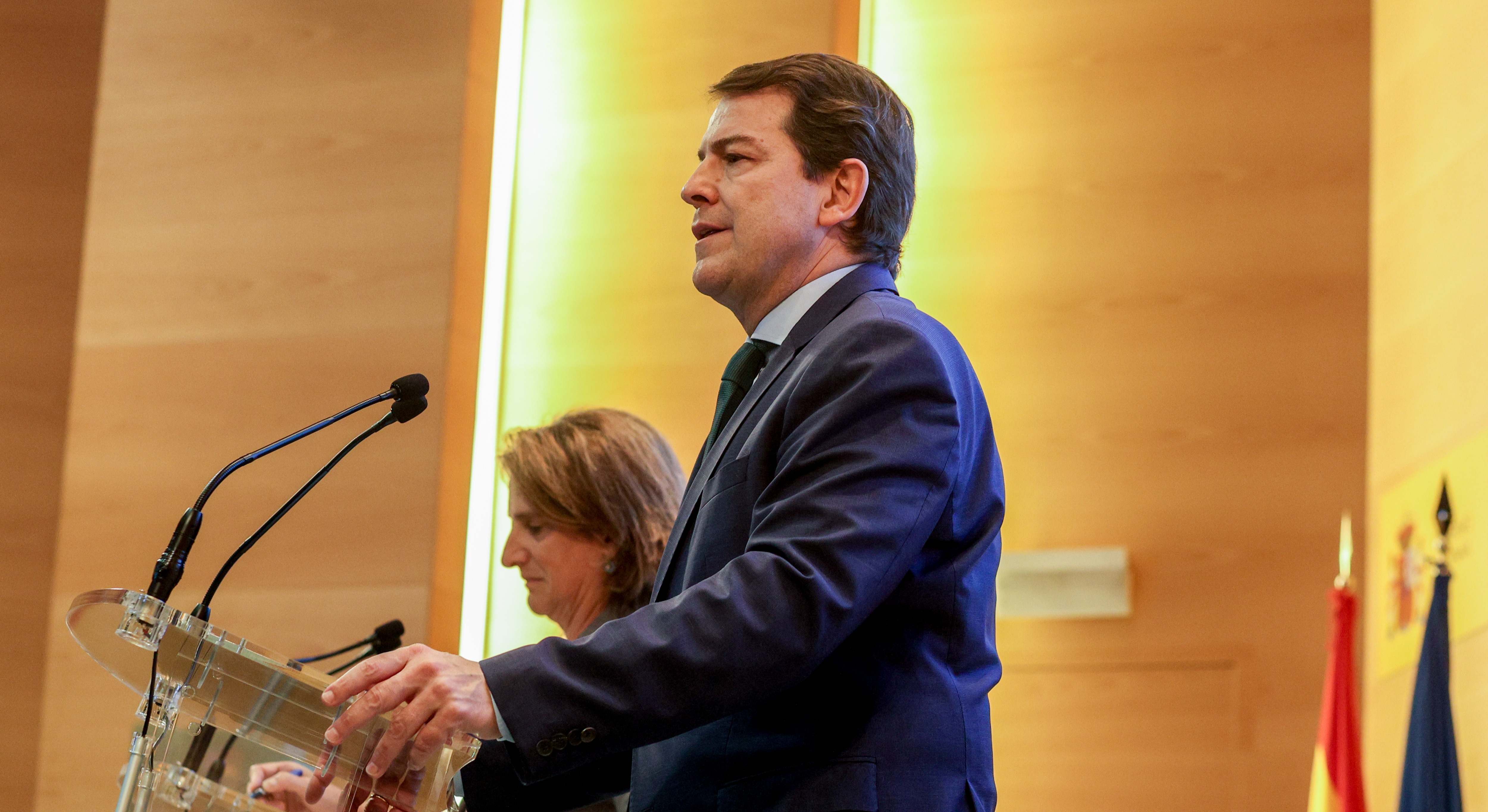 El presidente de Castilla y León, Alfonso Fernández Mañueco.