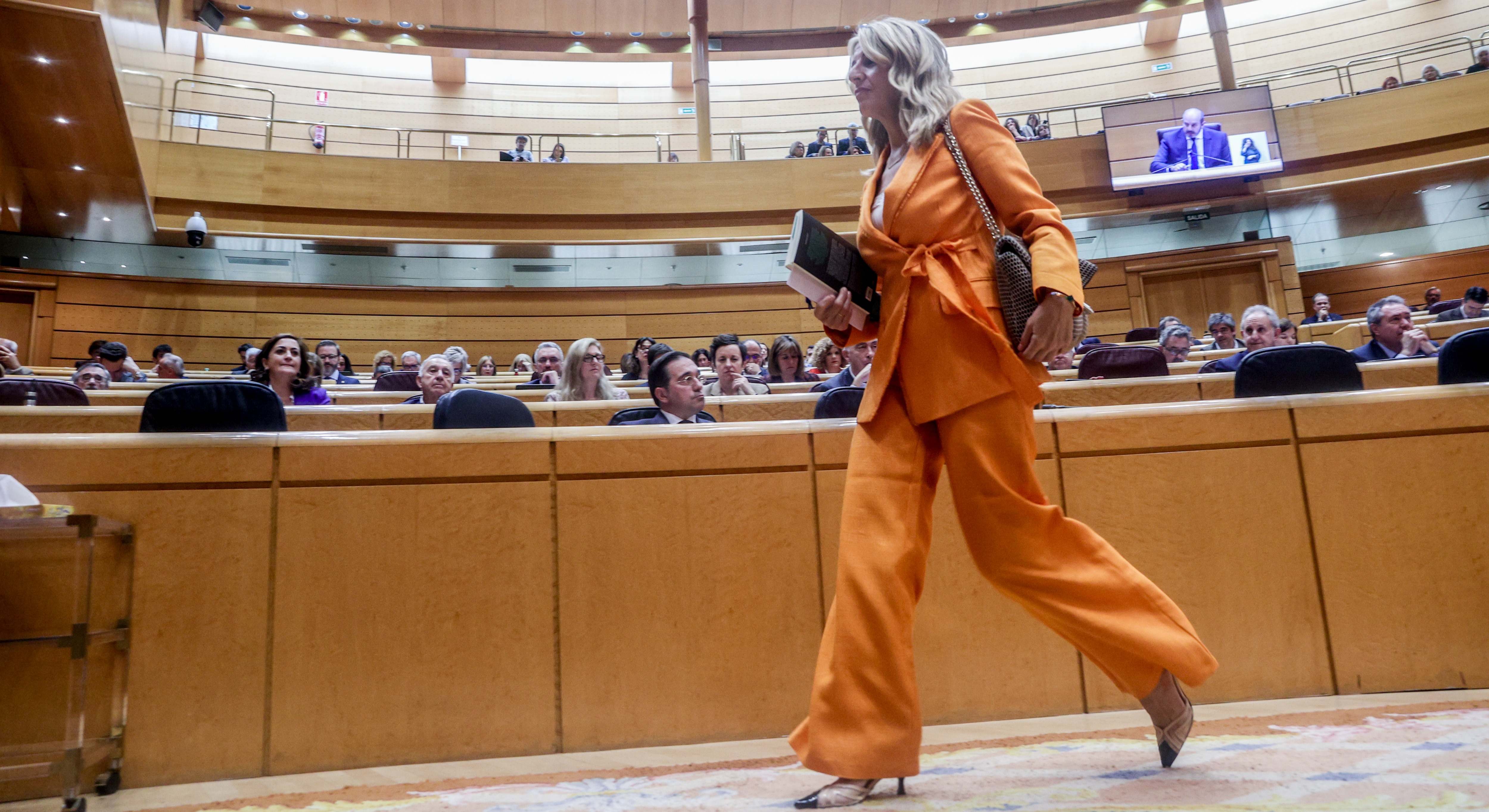 La vicepresidenta segunda y ministra de Trabajo, Yolanda Díaz. Foto: Europa Press