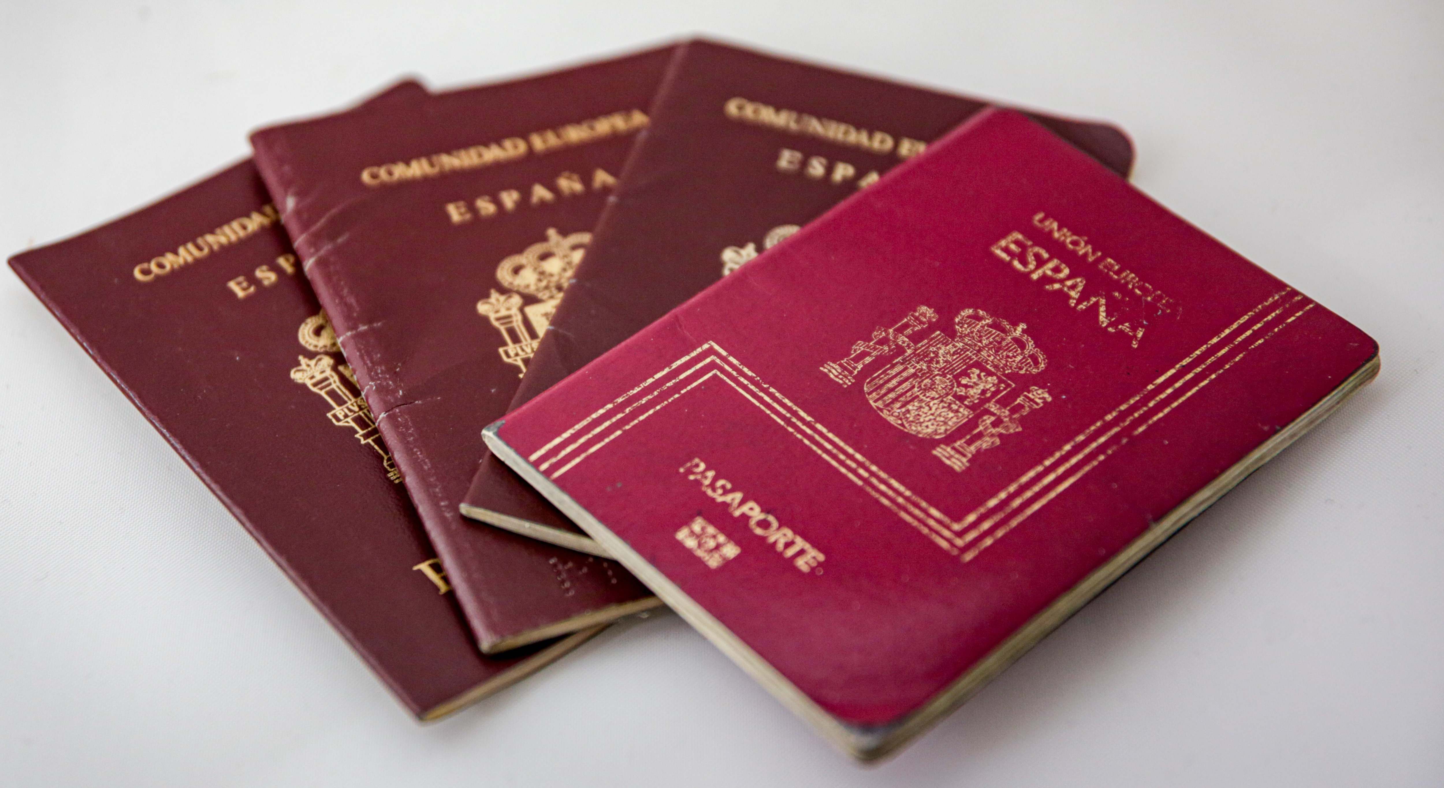 pasaportes españoles