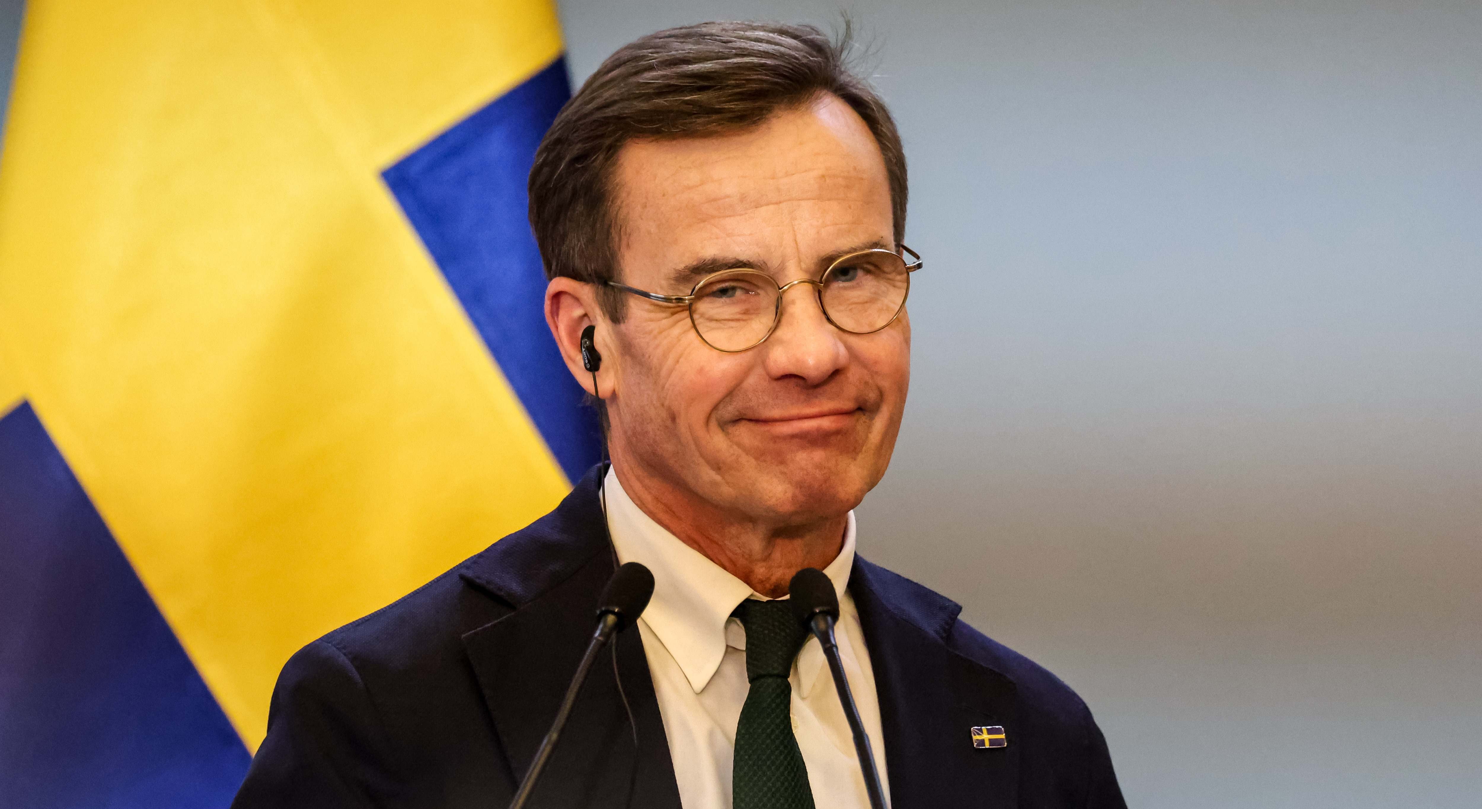 primer ministro suecia Ulf Kristersson