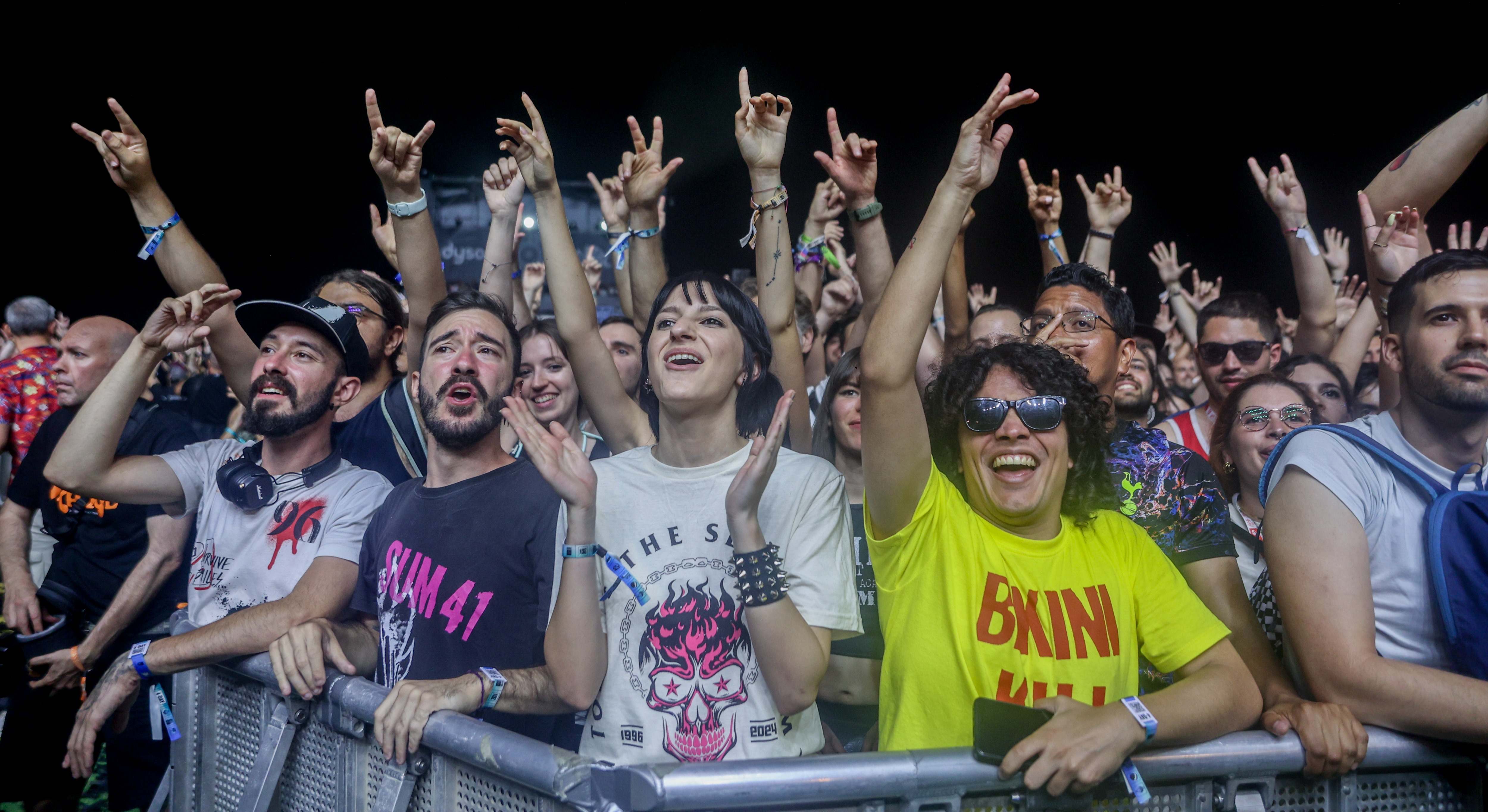 Imagen de archivo de un concierto.