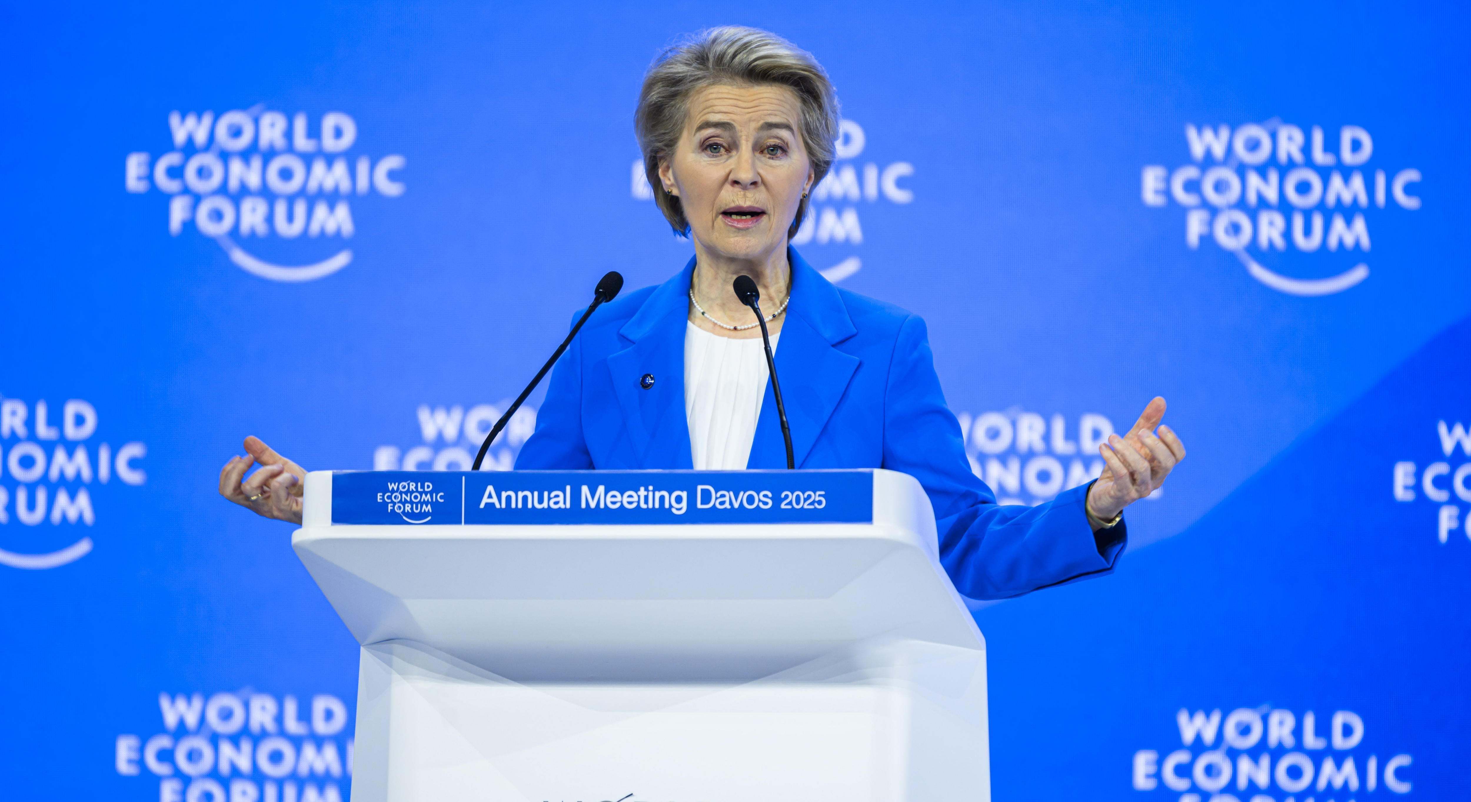 La presidenta de la Comisión Europea, Ursula von der Leyen.