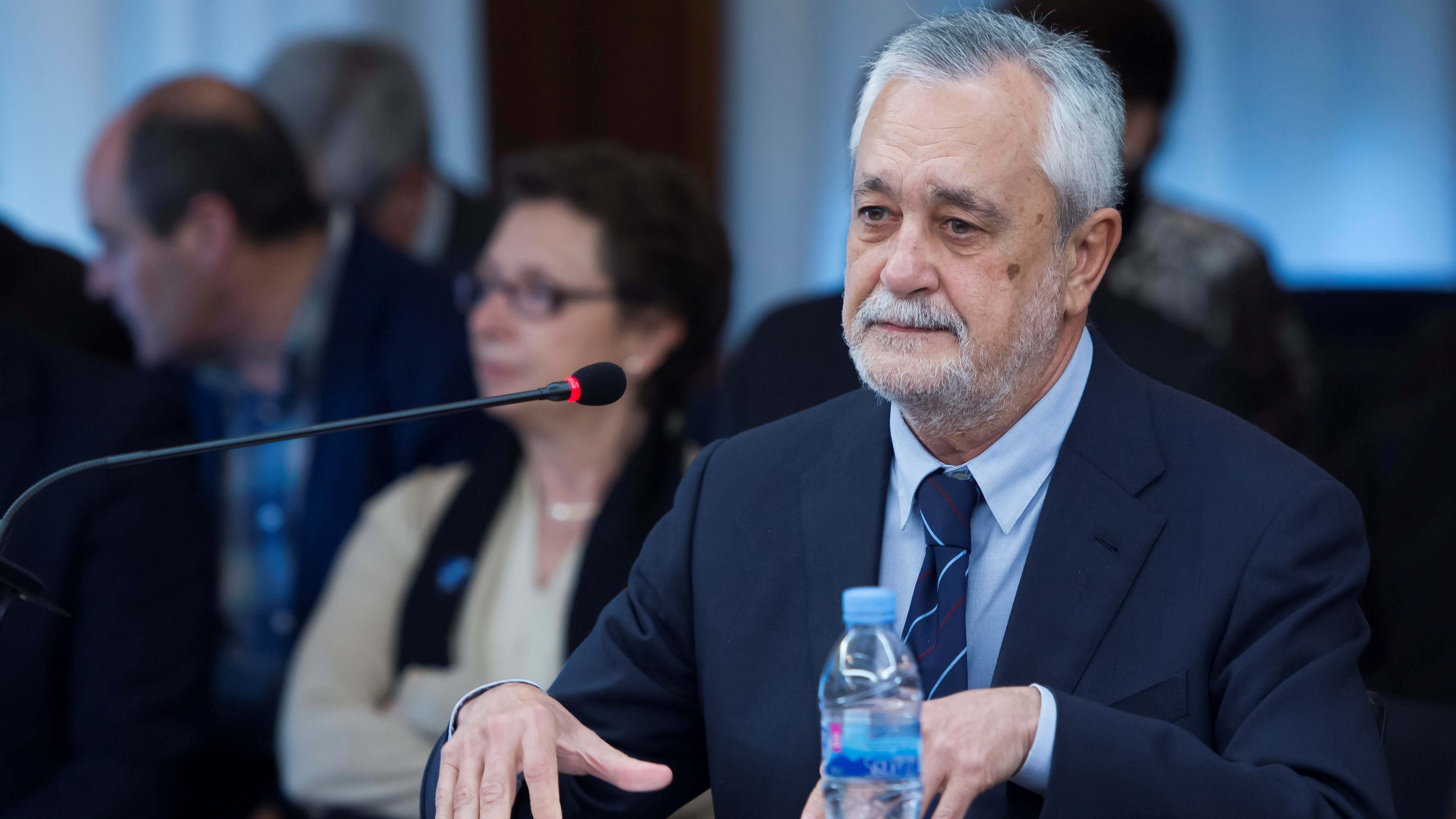 El expresidente de la Junta de Andalucía, José Antonio Griñán, en el juicio por los ERE