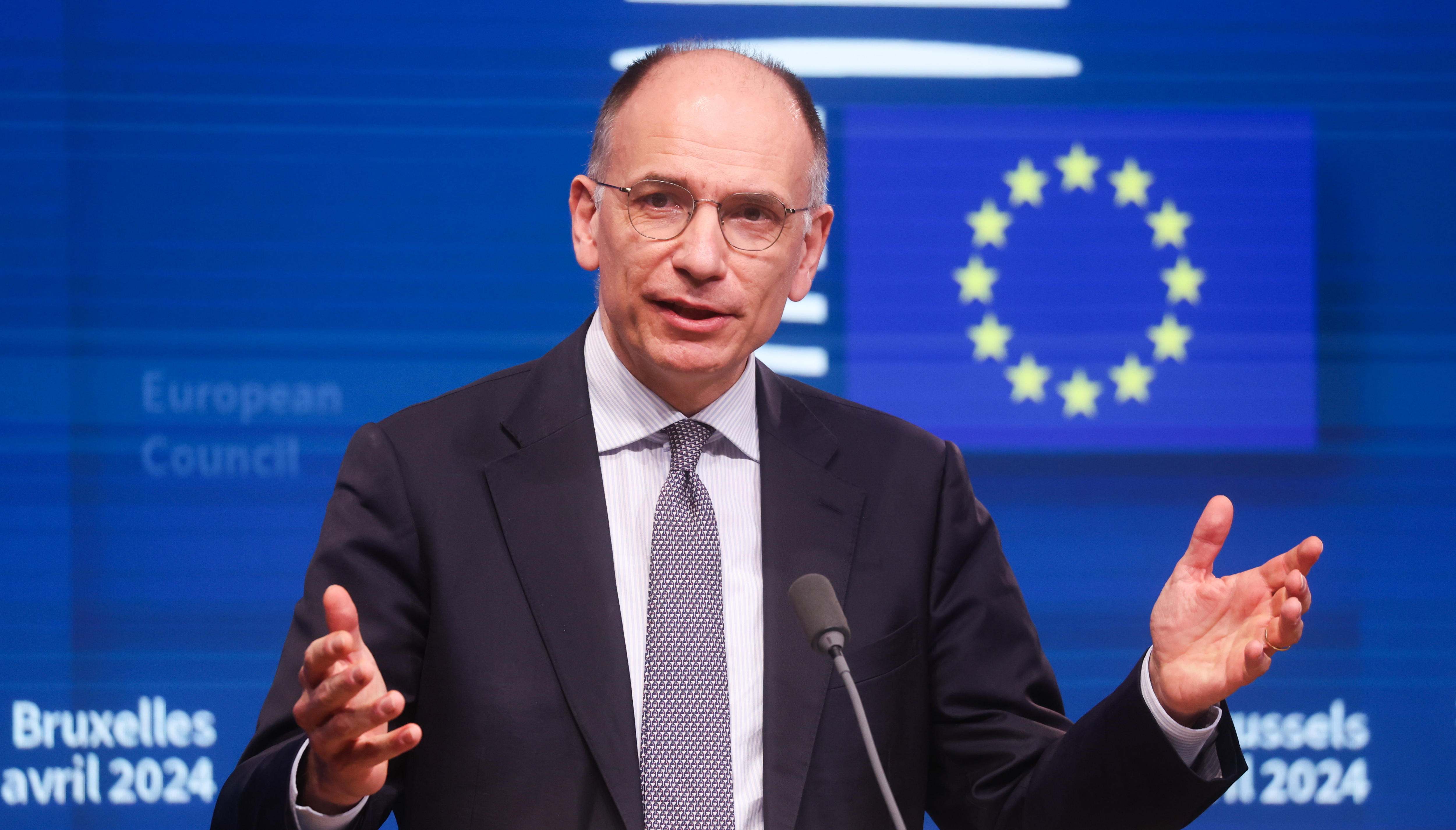 El exprimer ministro italiano, Enrico Letta