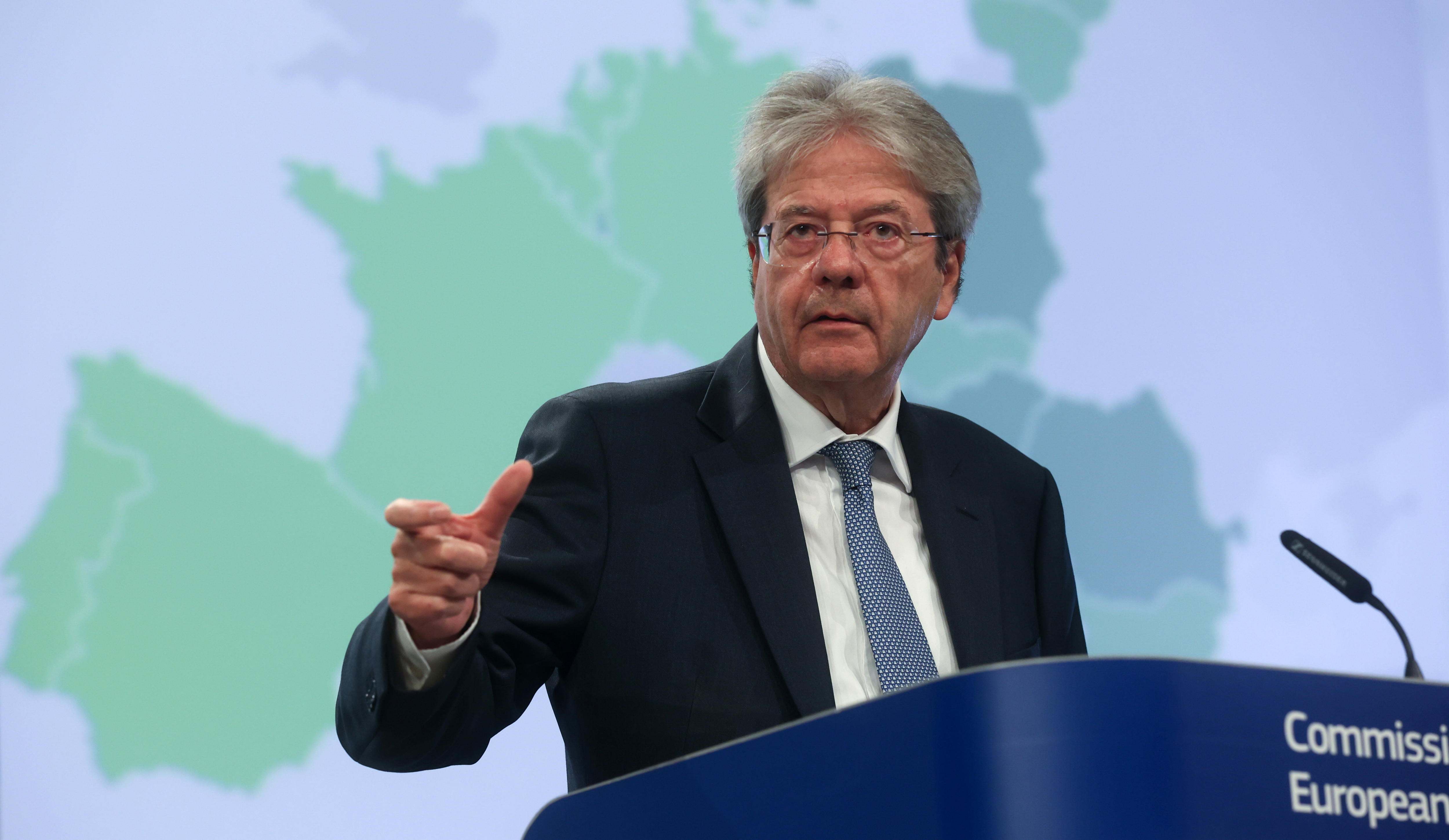 El comisario de Economía, Paolo Gentiloni.