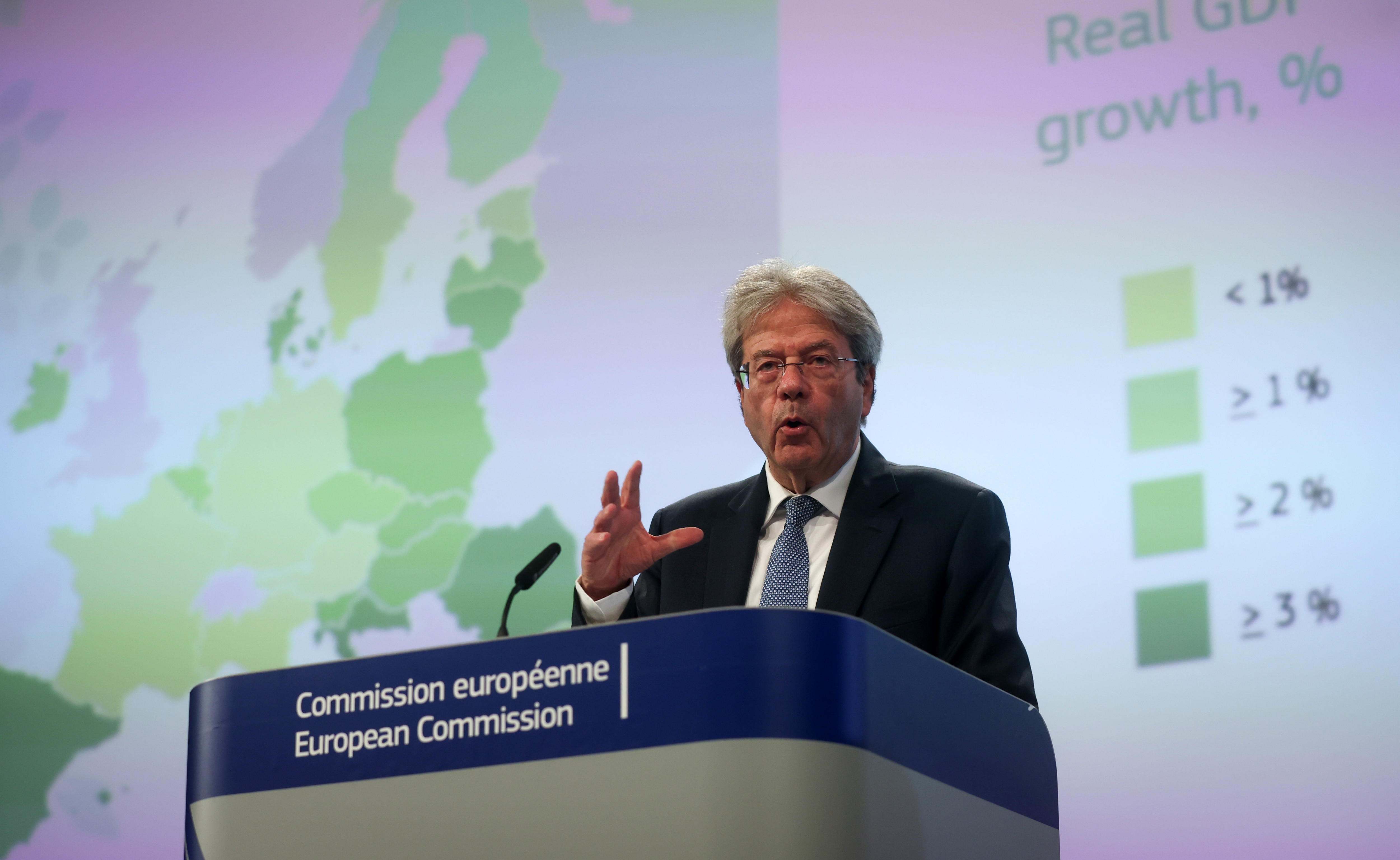Paolo Gentiloni, comisario europeo responsable de Economía.