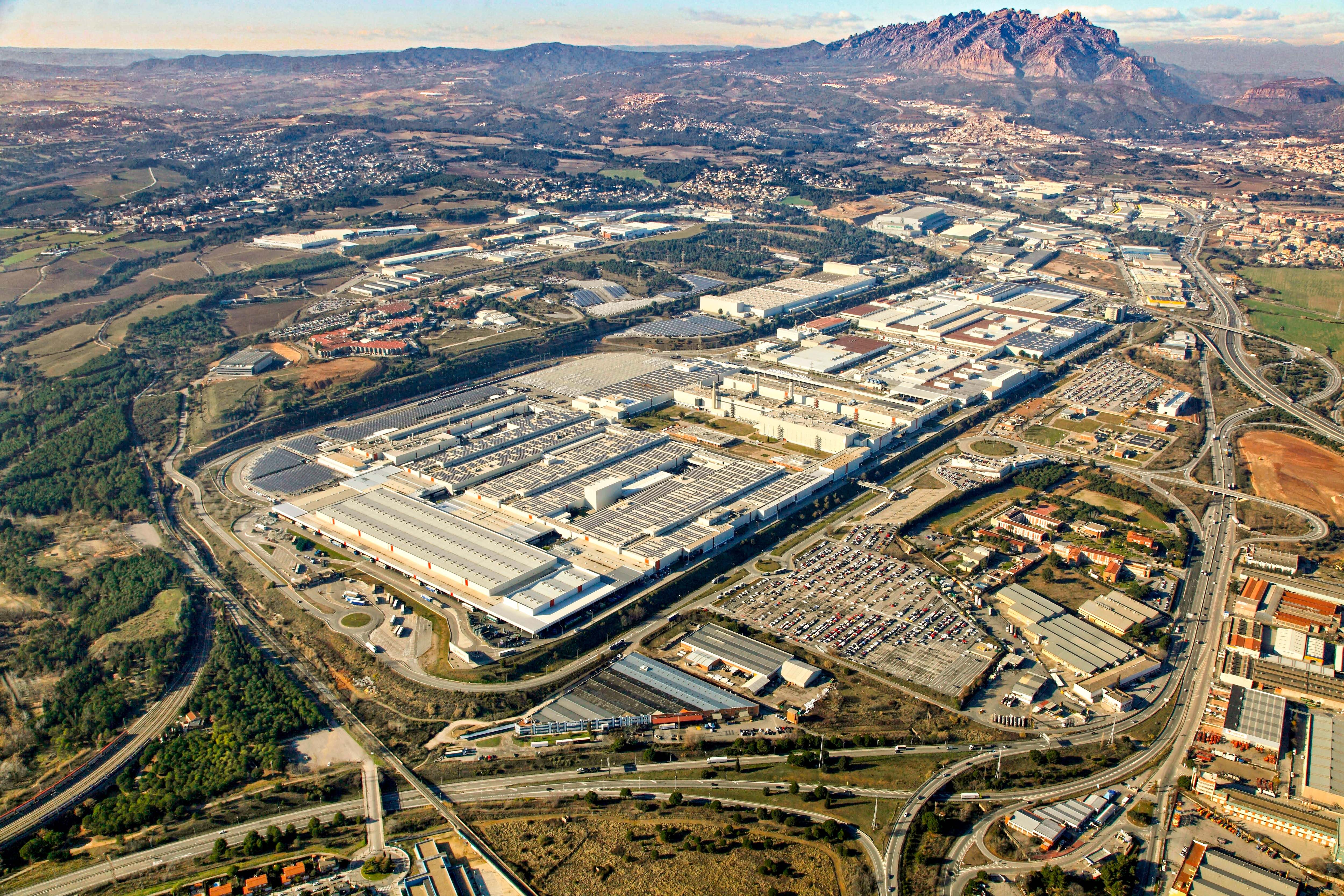 El complejo de Seat en Martorell (Barcelona). EE