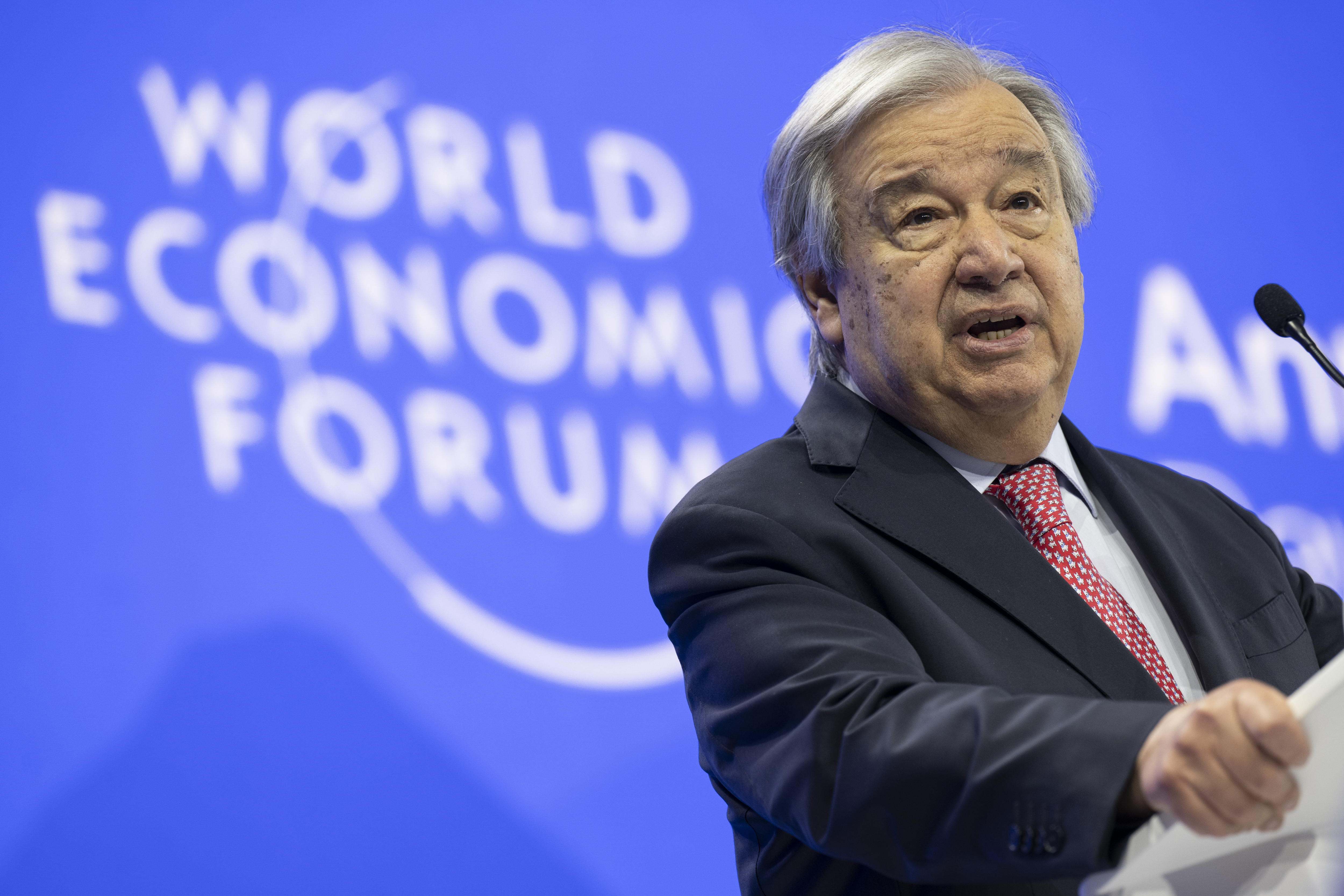 El secretario general de la ONU, Antonio Guterres.