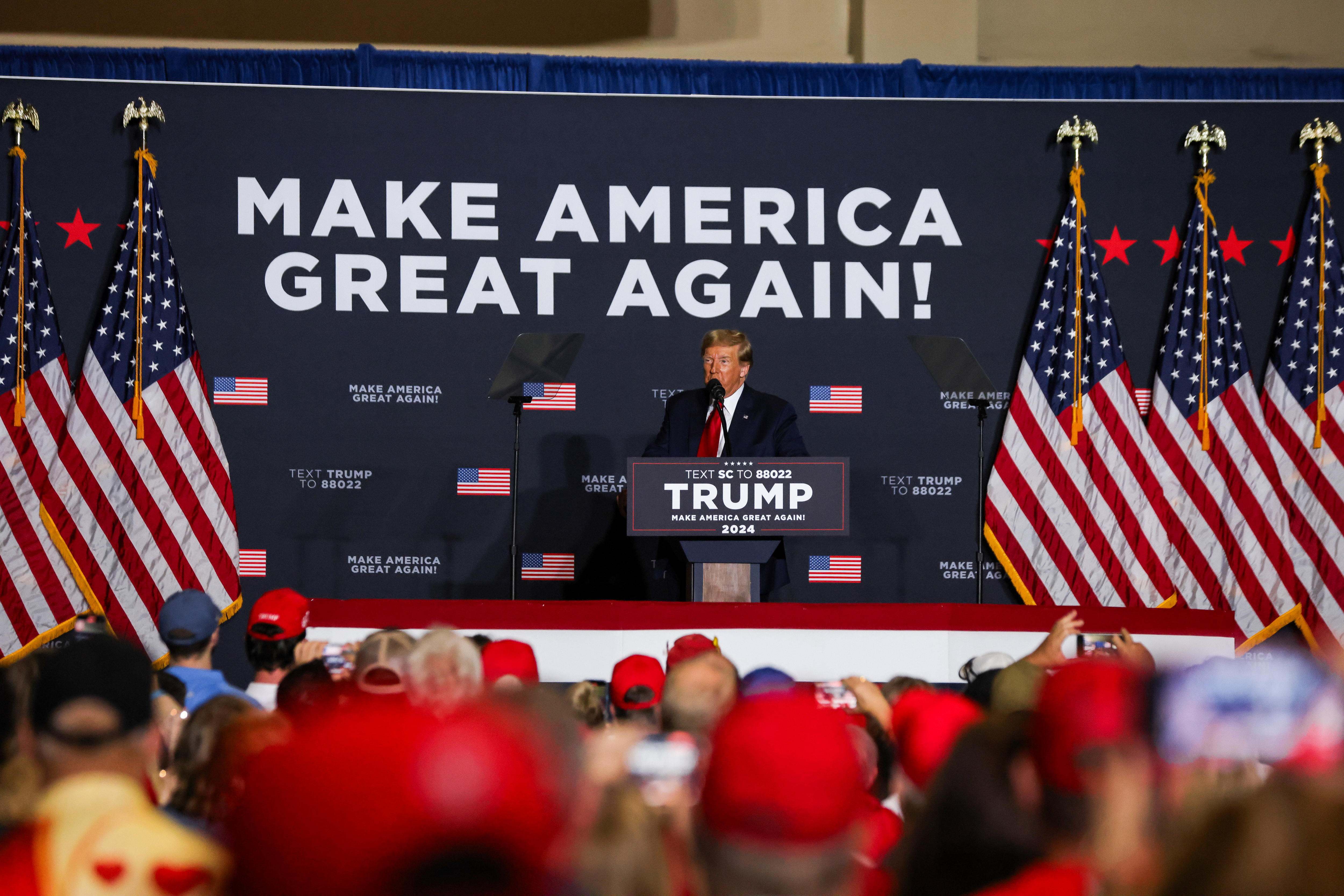 El expresidente de Estados Unidos, Donald Trump