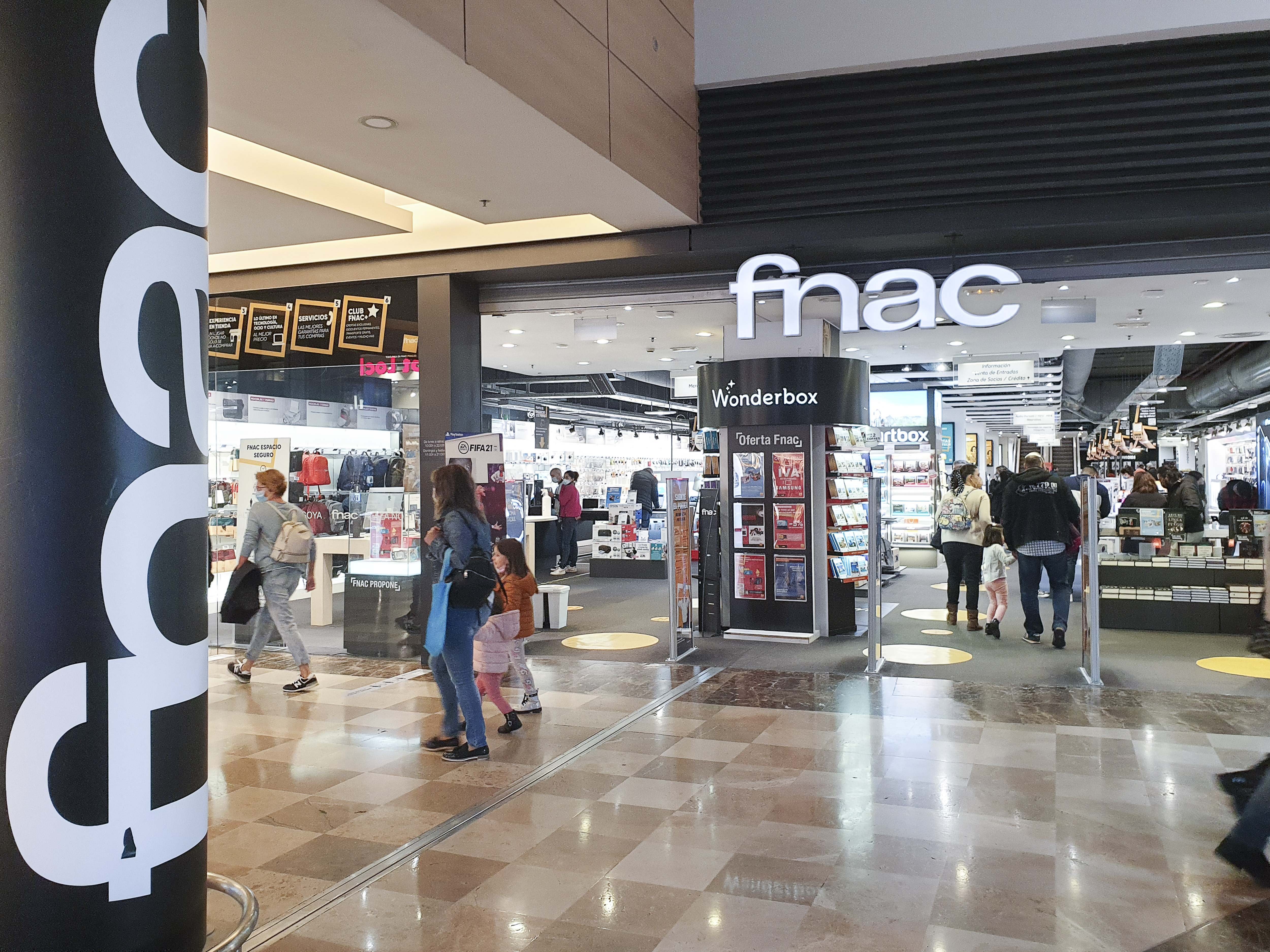 Una tienda de Fnac
