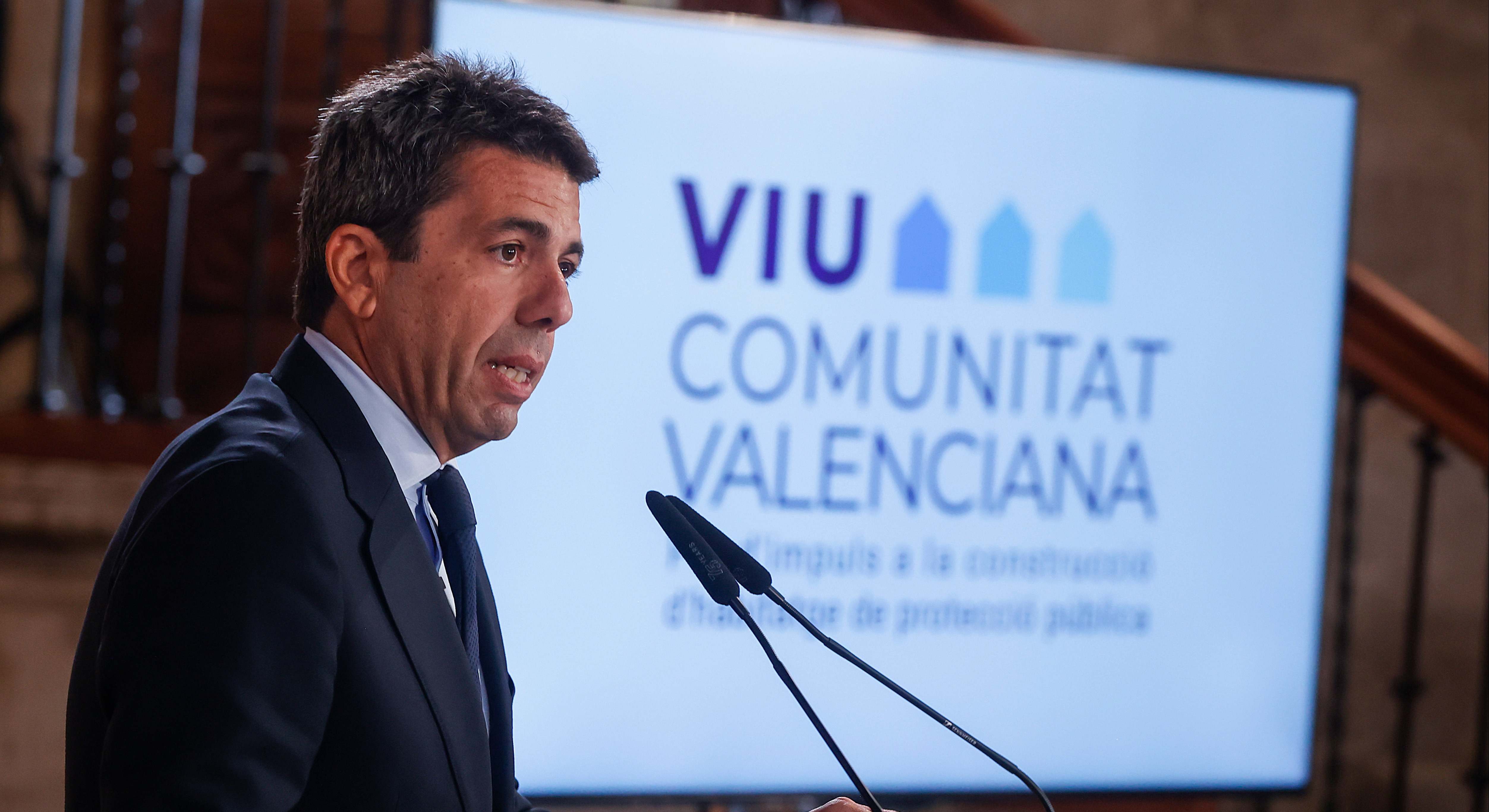 El presidente de la Generalitat, Carlos Mazón.
