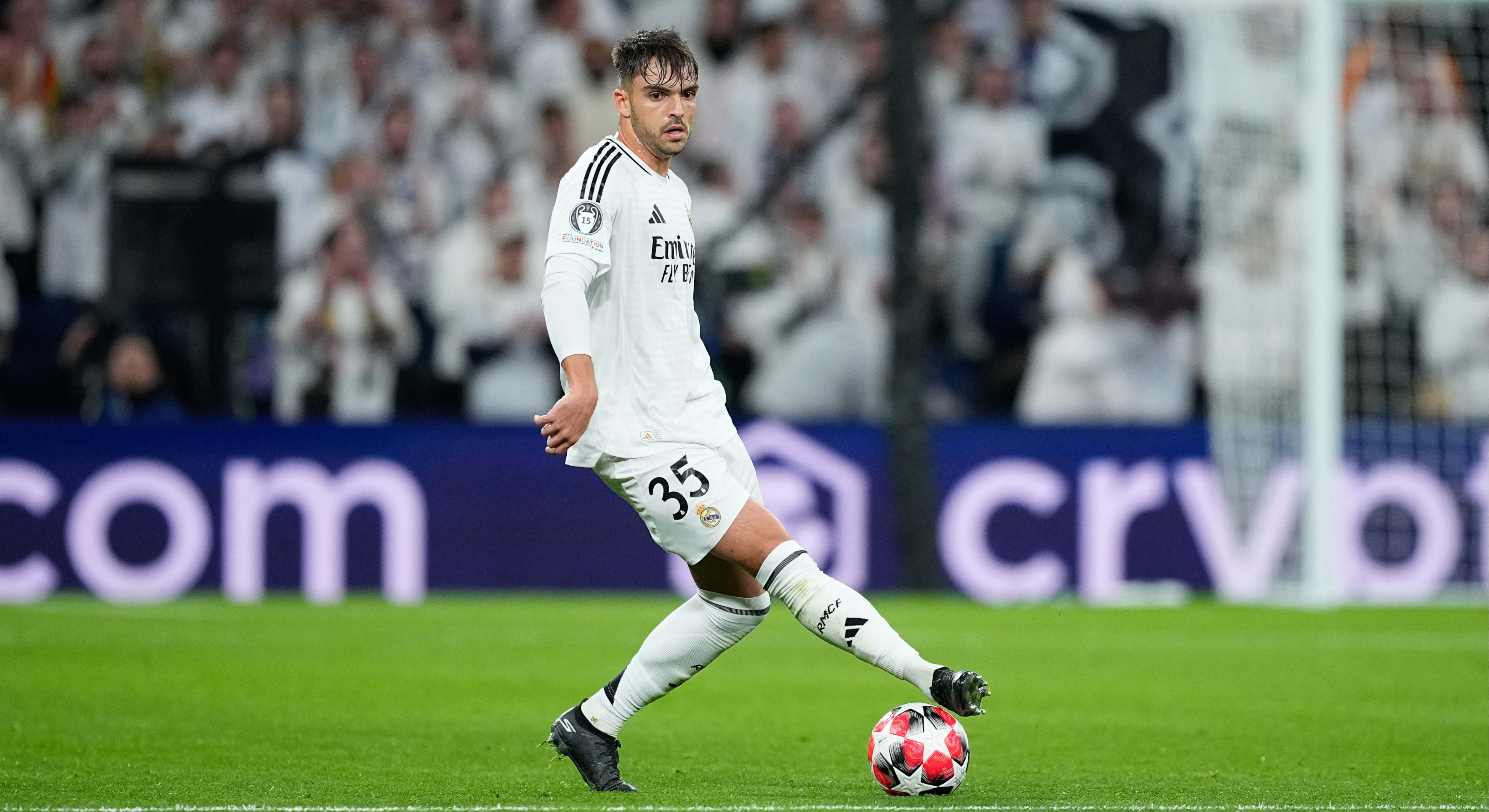 Raúl Asencio, jugador del Real Madrid.