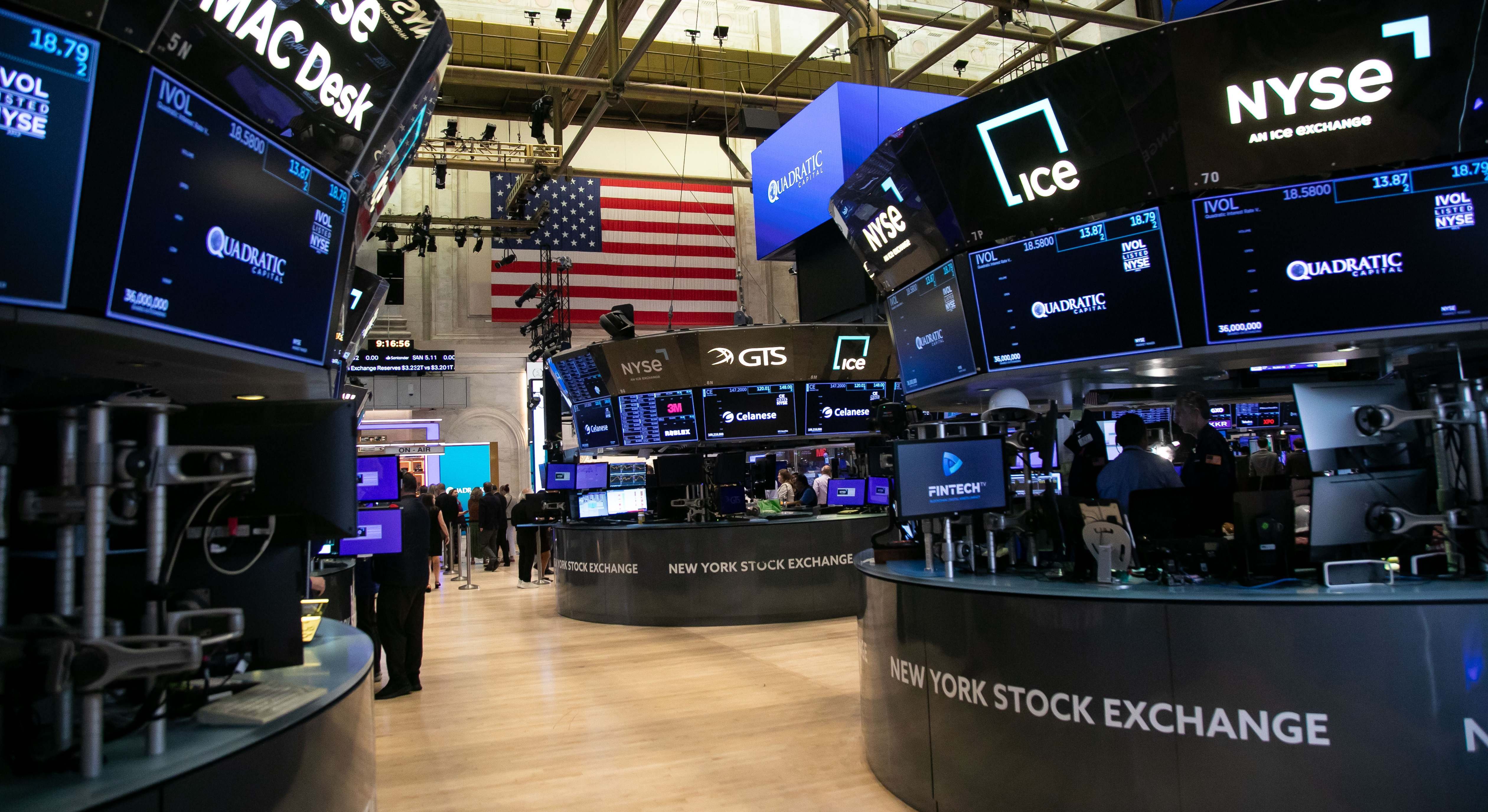 Bolsa de Nueva York (Bloomberg)
