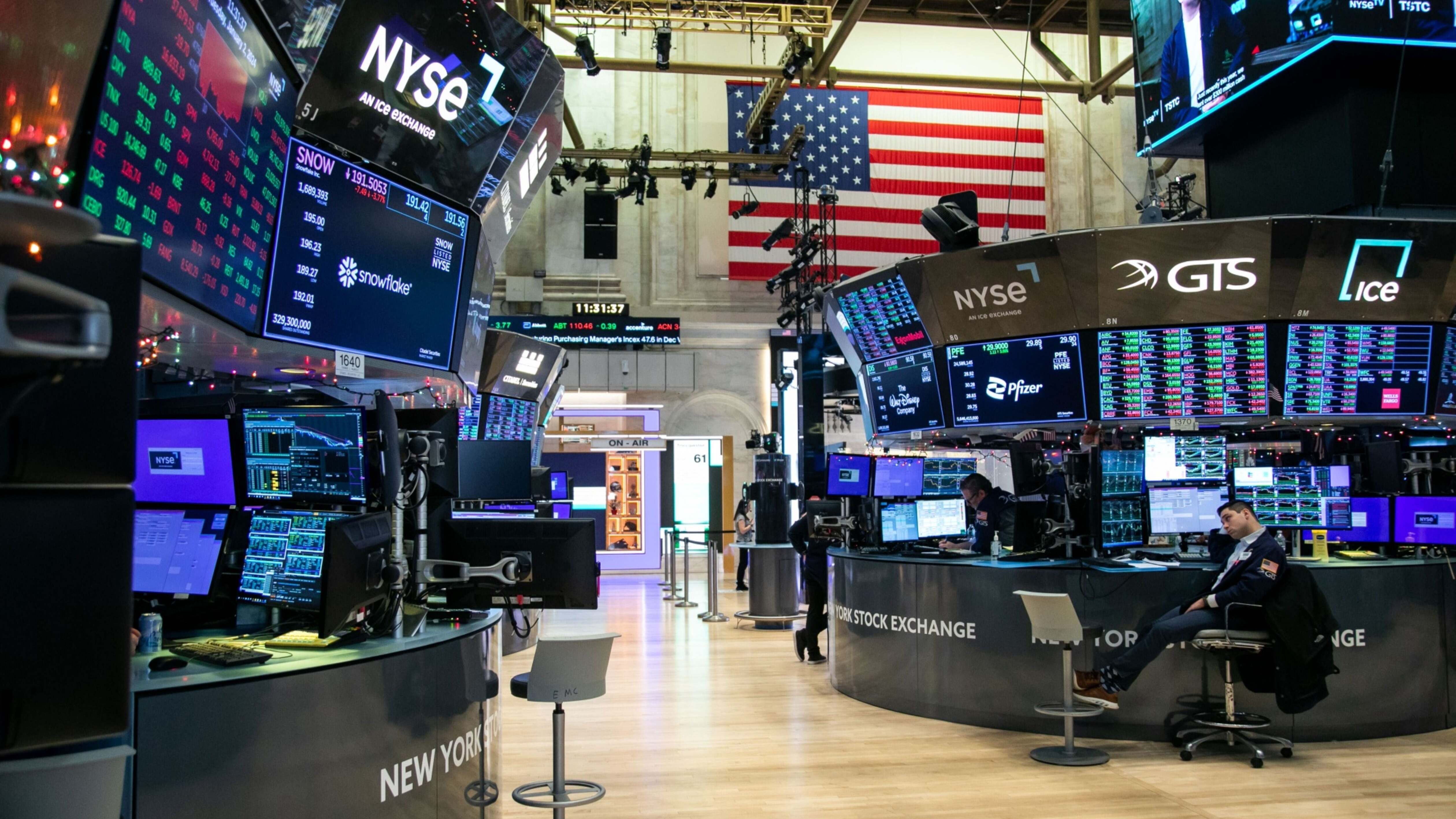 Bolsa de Nueva York (Bloomberg)