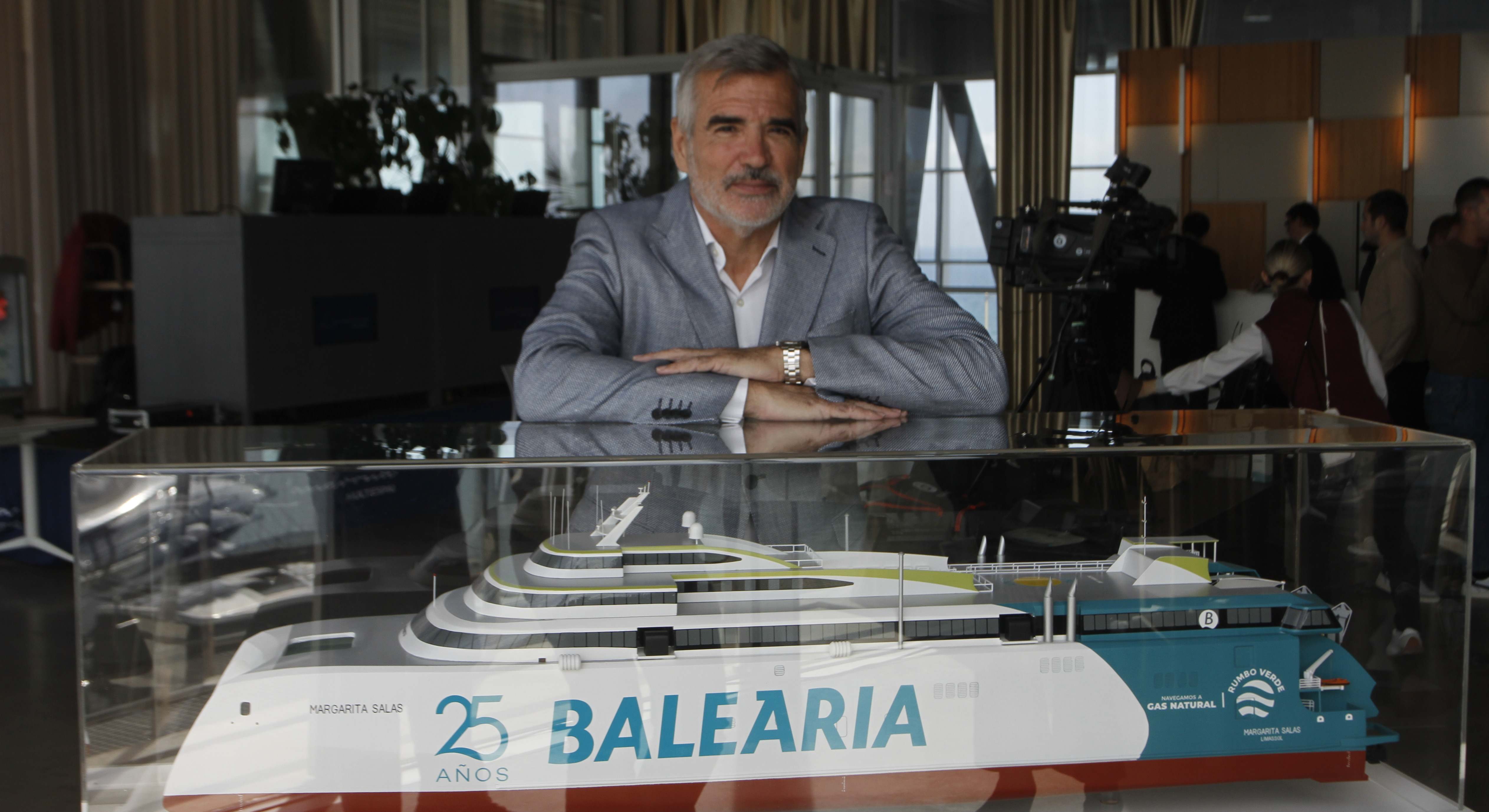 Adolfo Utor, presidente de Baleària. 