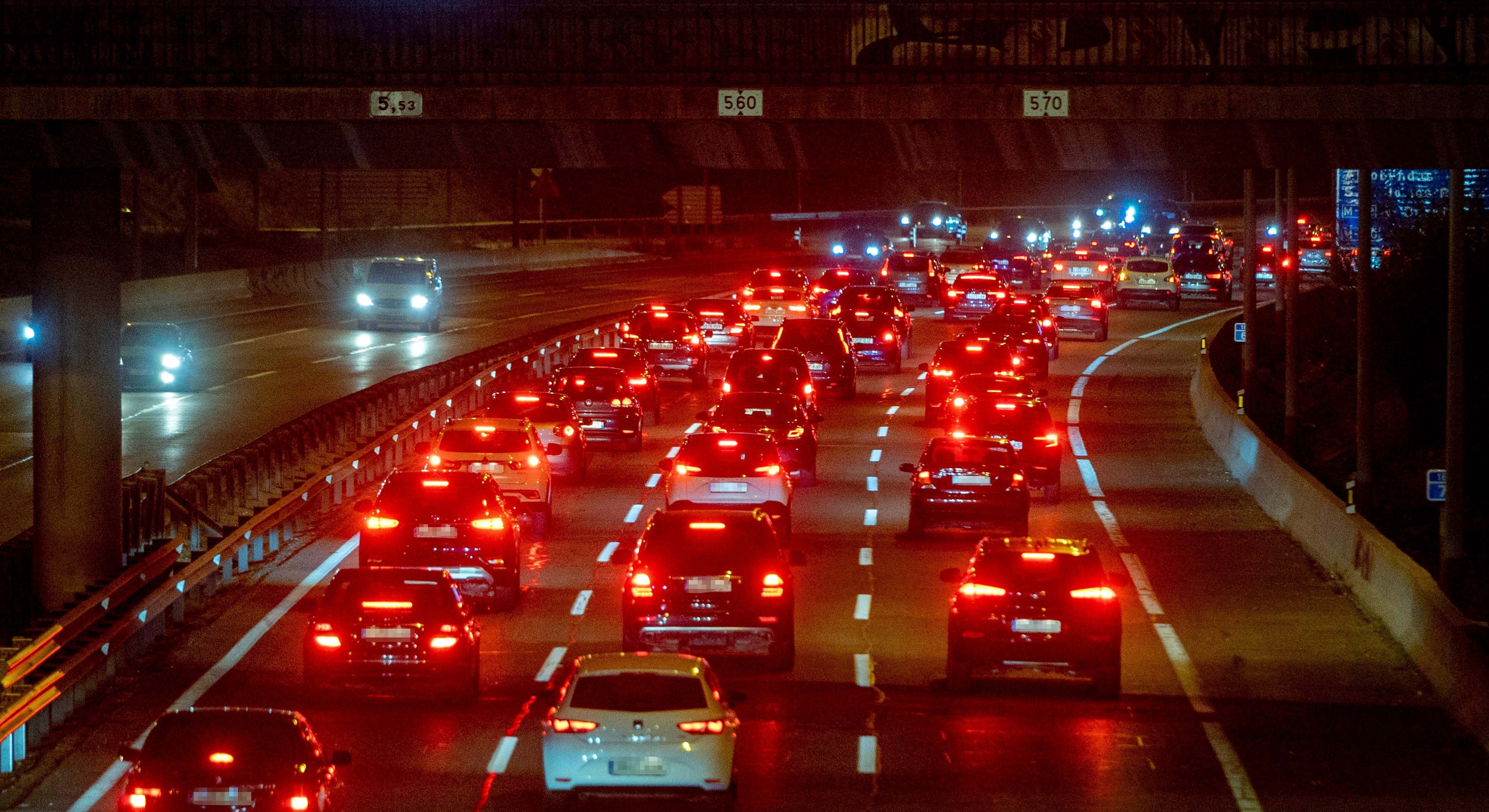 Imagen de archivo de la carretera A-1.
