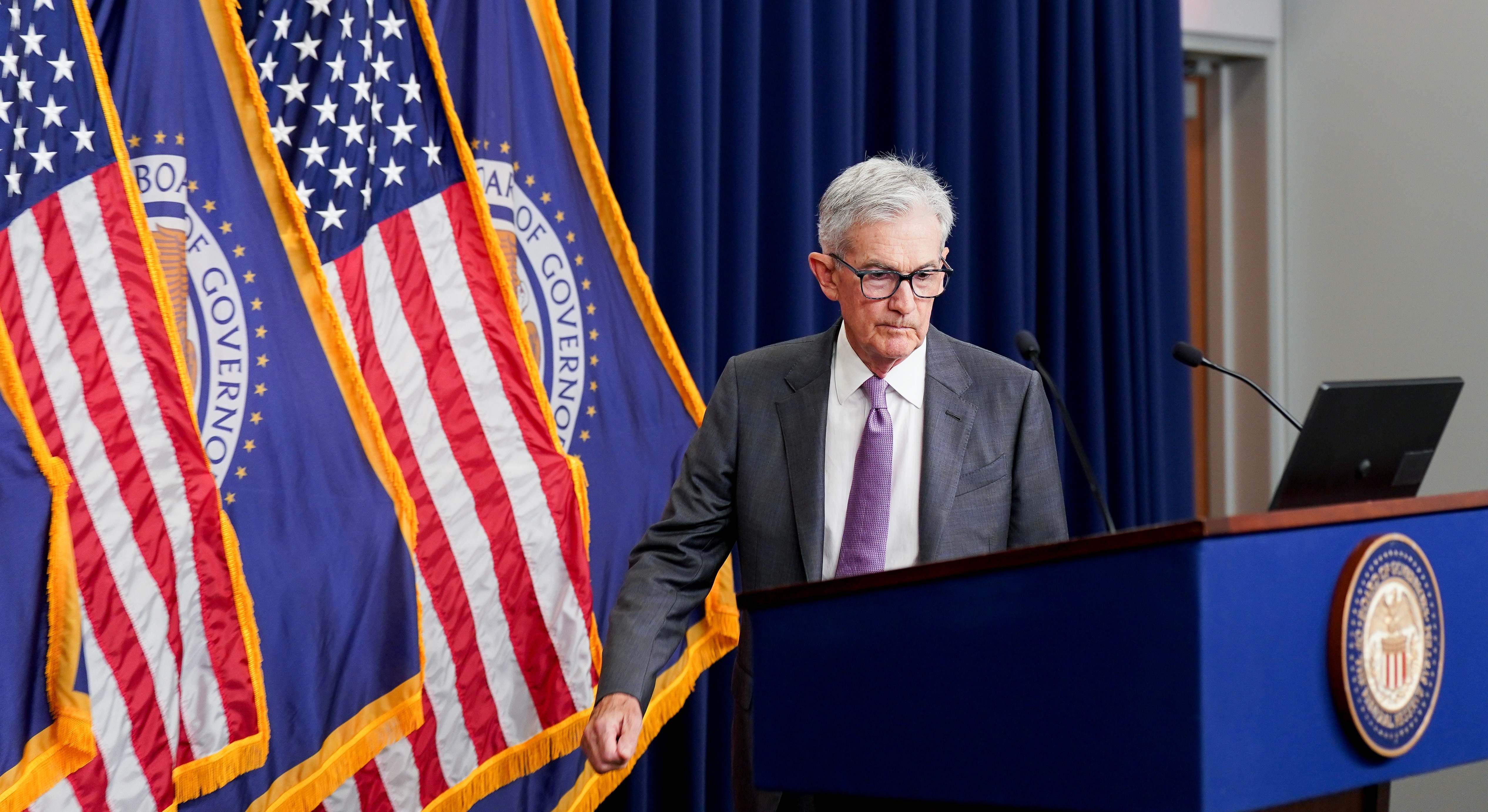 Jerome Powell, Fed (Bloomberg)