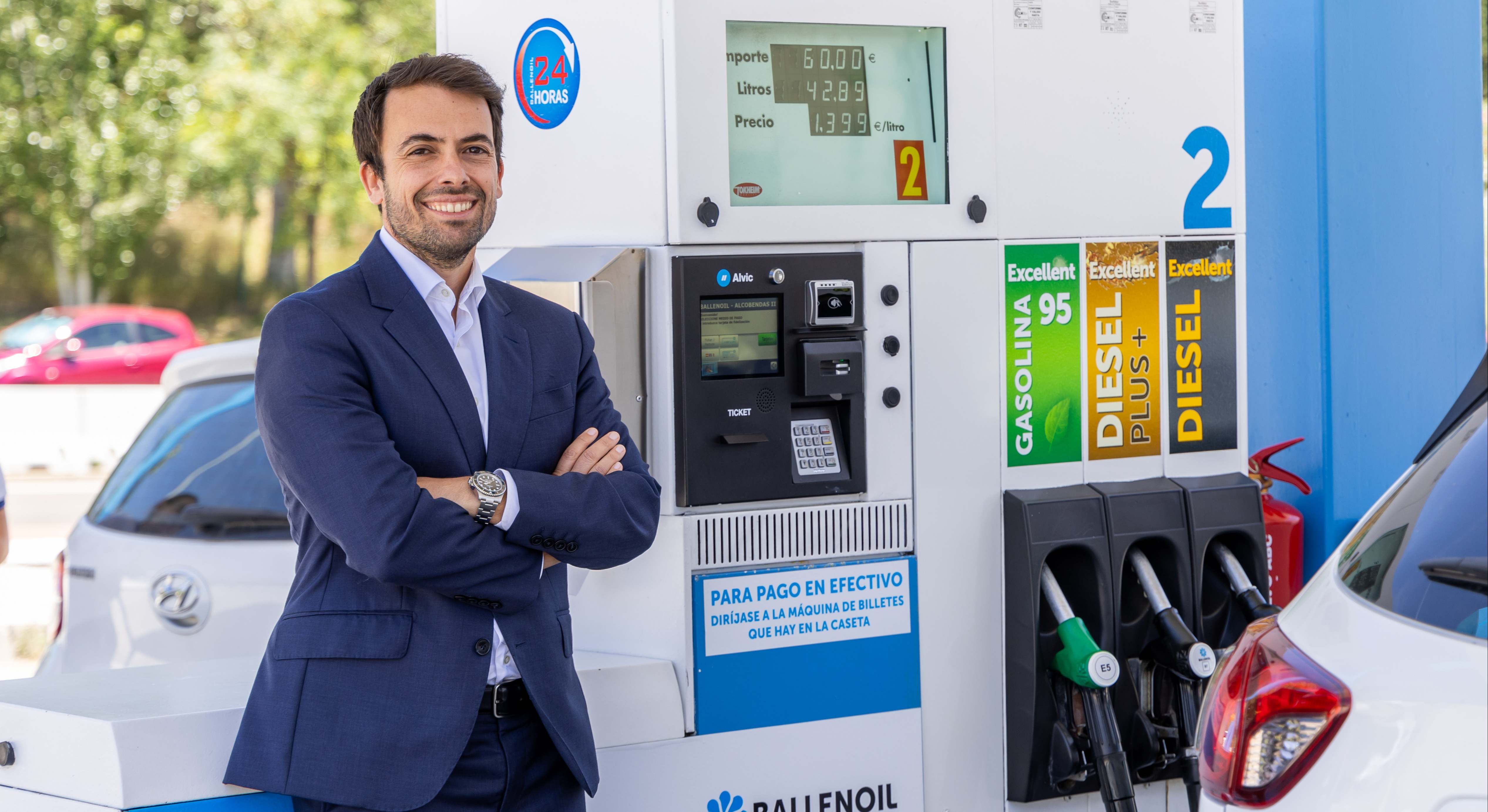 El CEO de Ballenoil, Manuel Sanz. PEDRO GONZÁLEZ