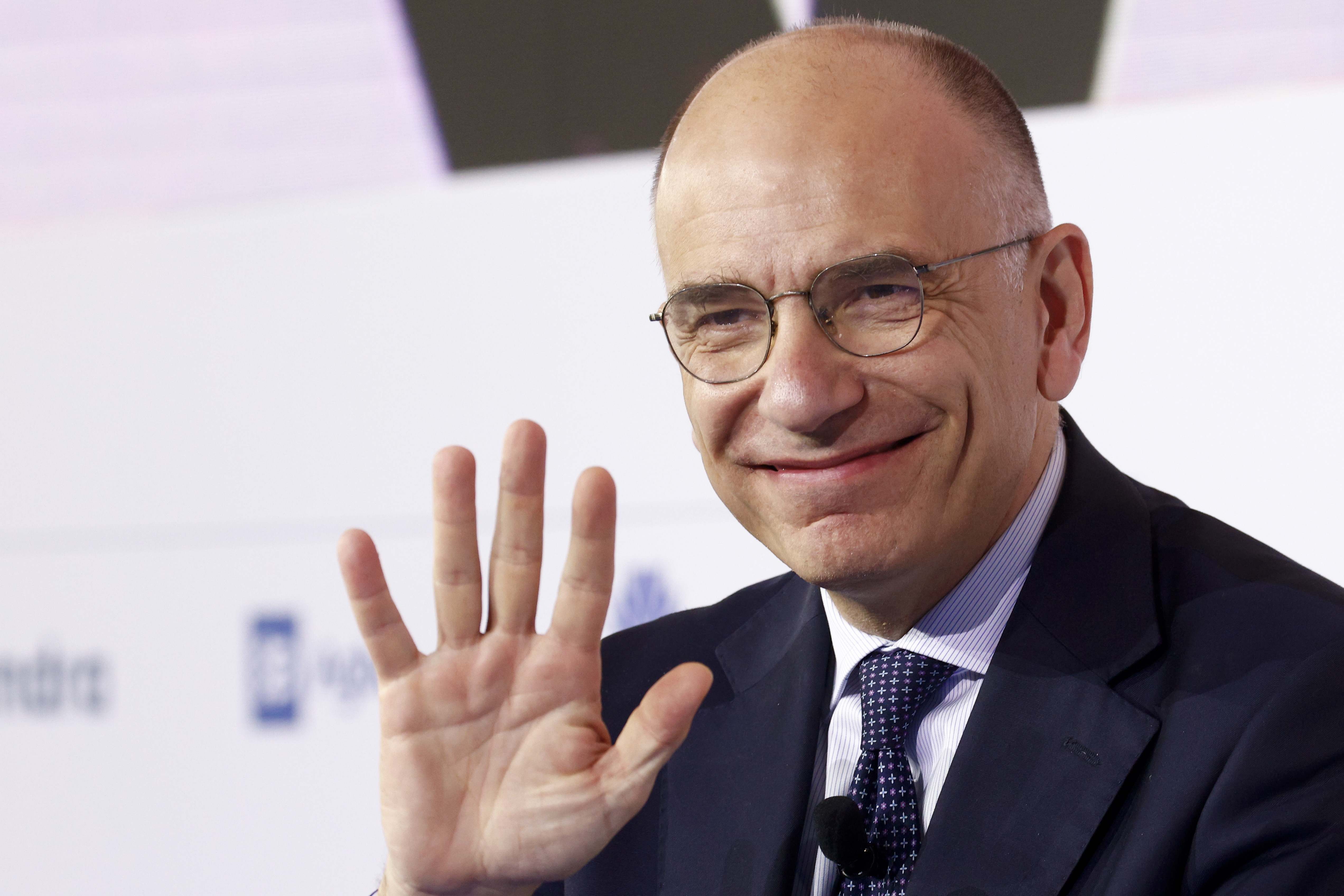 Enrico Letta, exprimer ministro de Italia, en las jornadas del Cercle d'Economia. EE