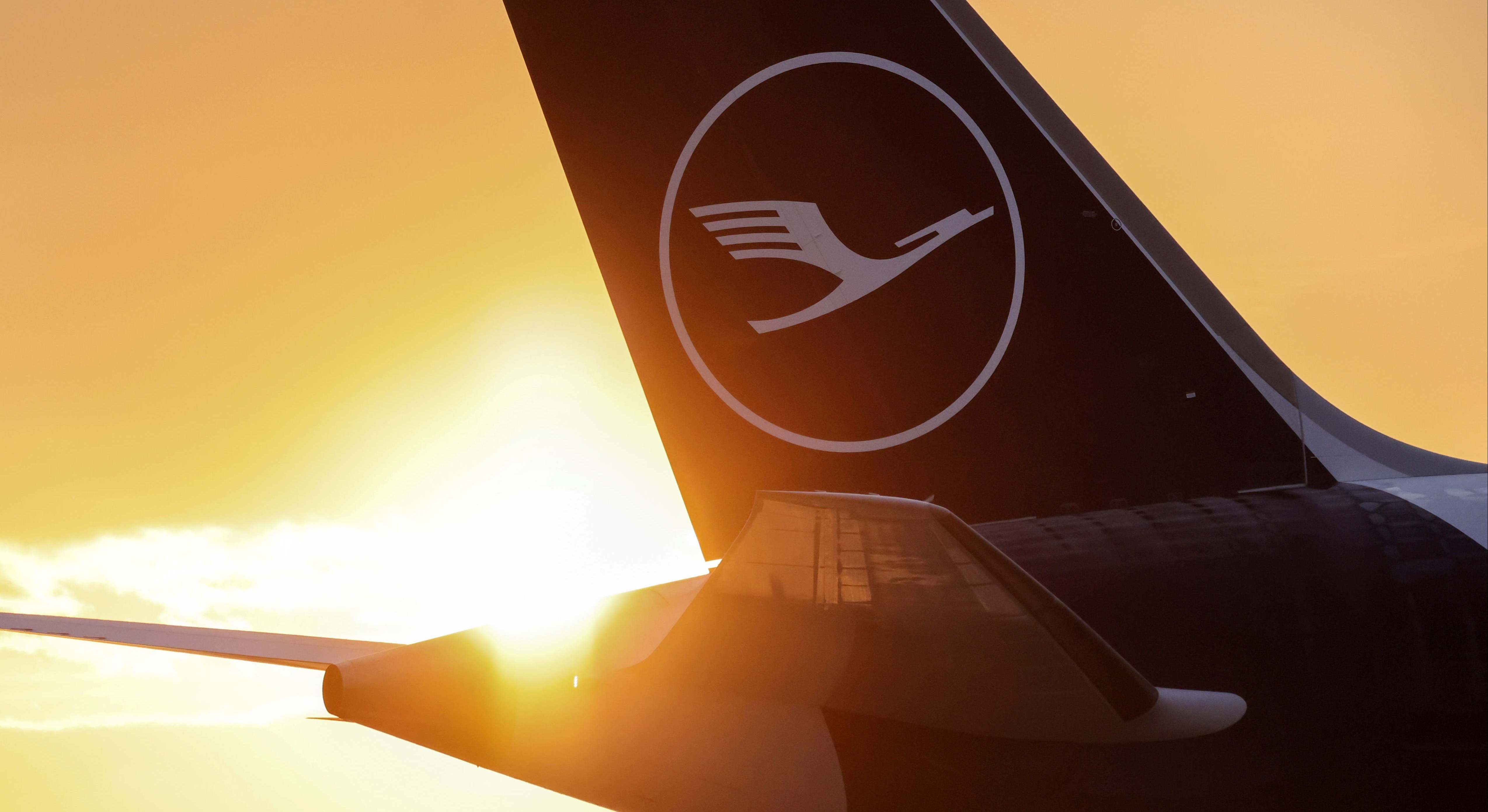 Un avión de Lufthansa. Foto: Bloomberg