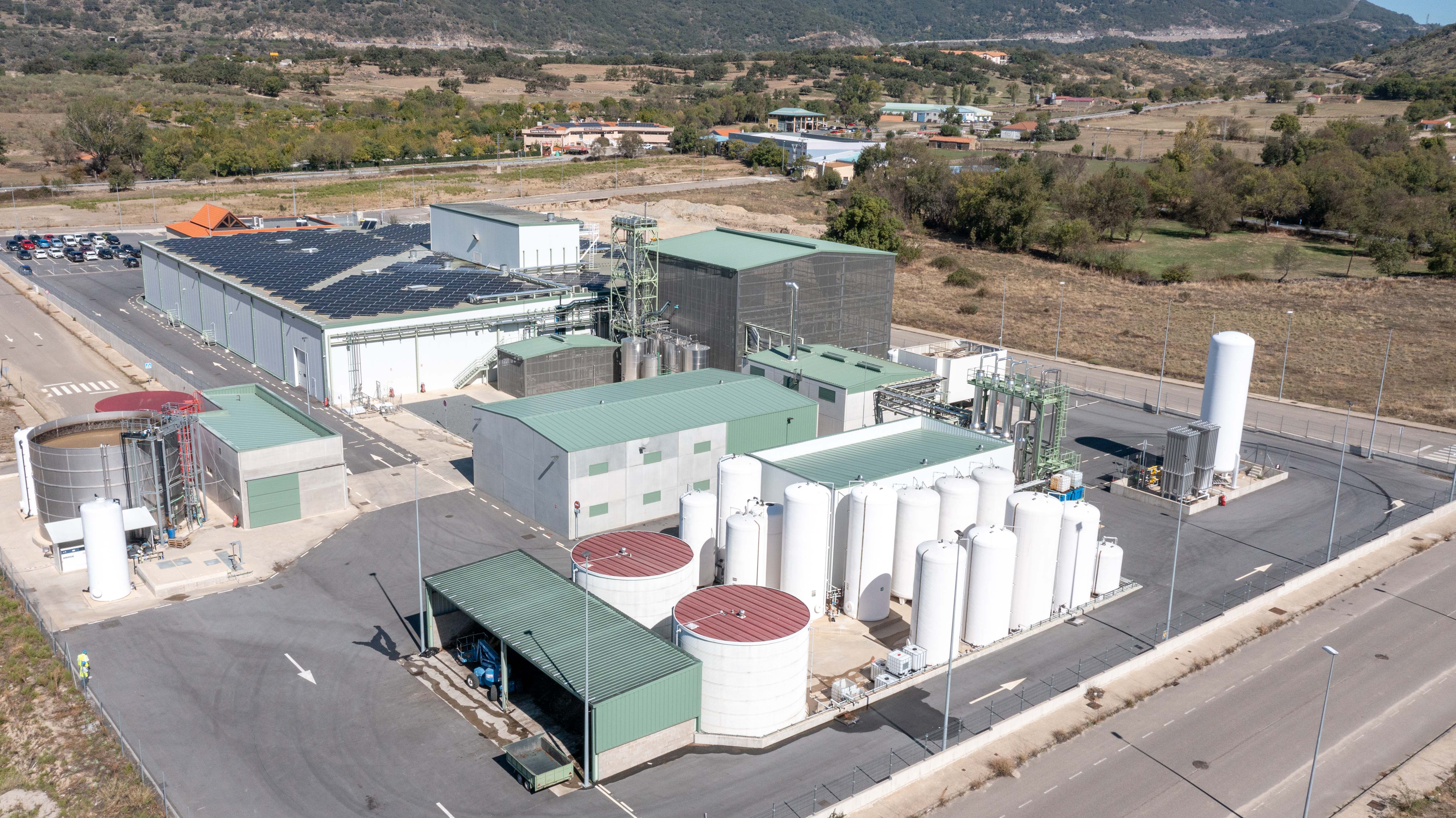 Planta de Hervás (Cáceres) donde se desarrollará el proyecto SUSTAINEXT