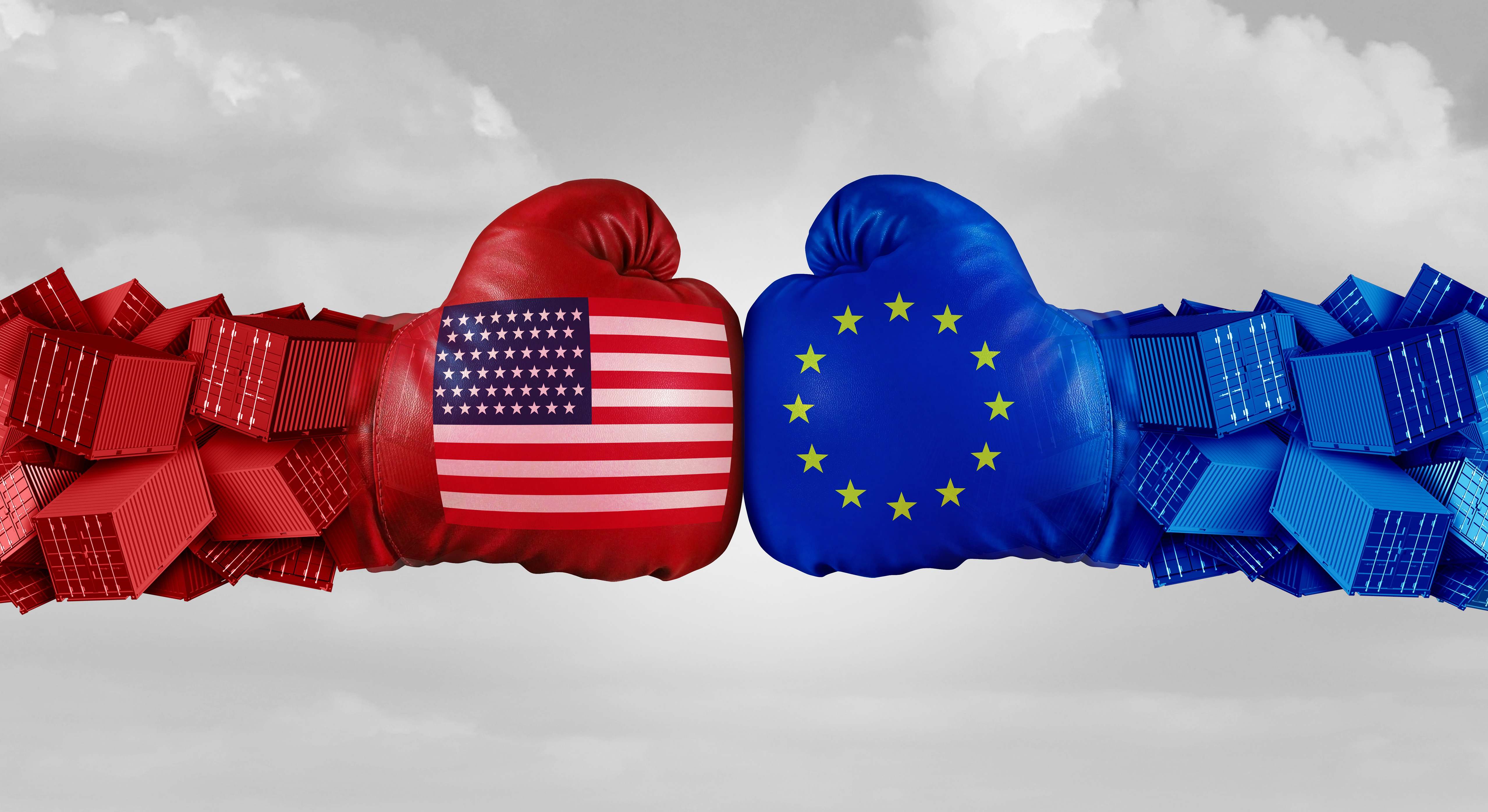 Guerra comercial entre EEUU y Europa. / Foto: iStock.