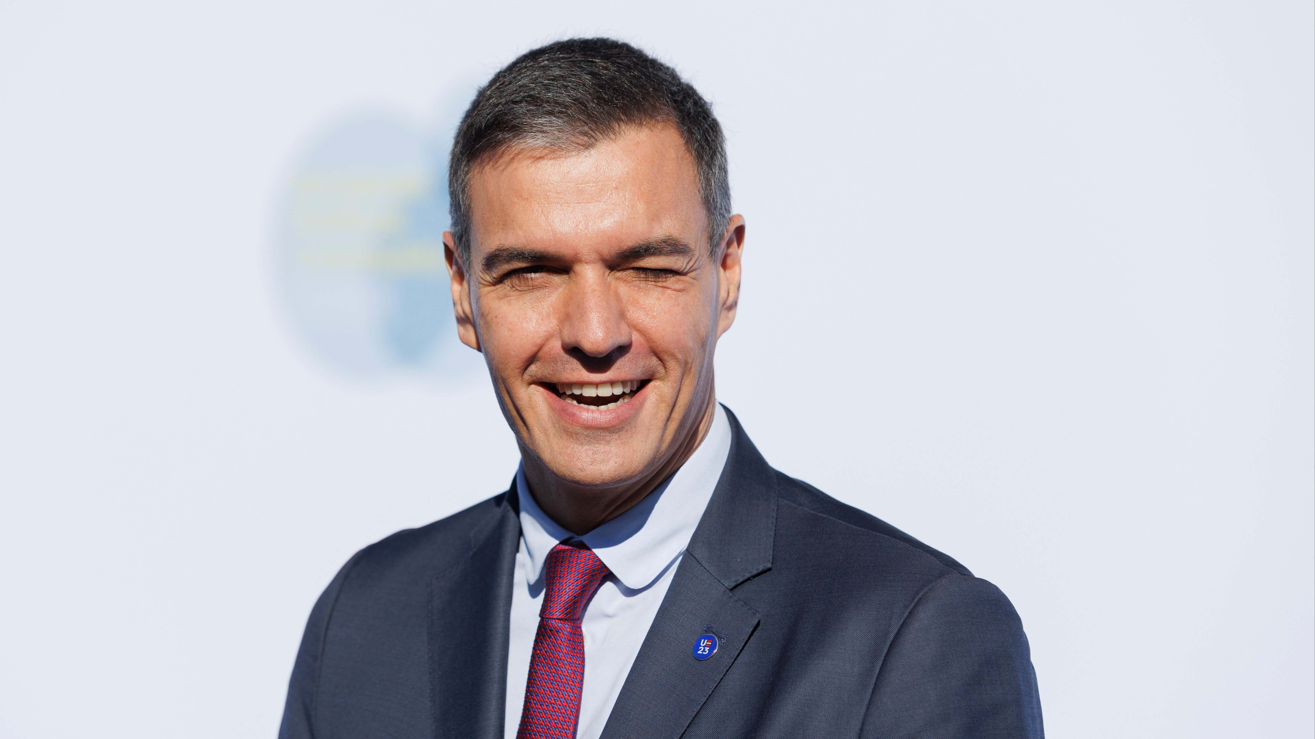 Pedro Sánchez, a su llegada a la Cumbre de Comunidad Política Europea en Granada.