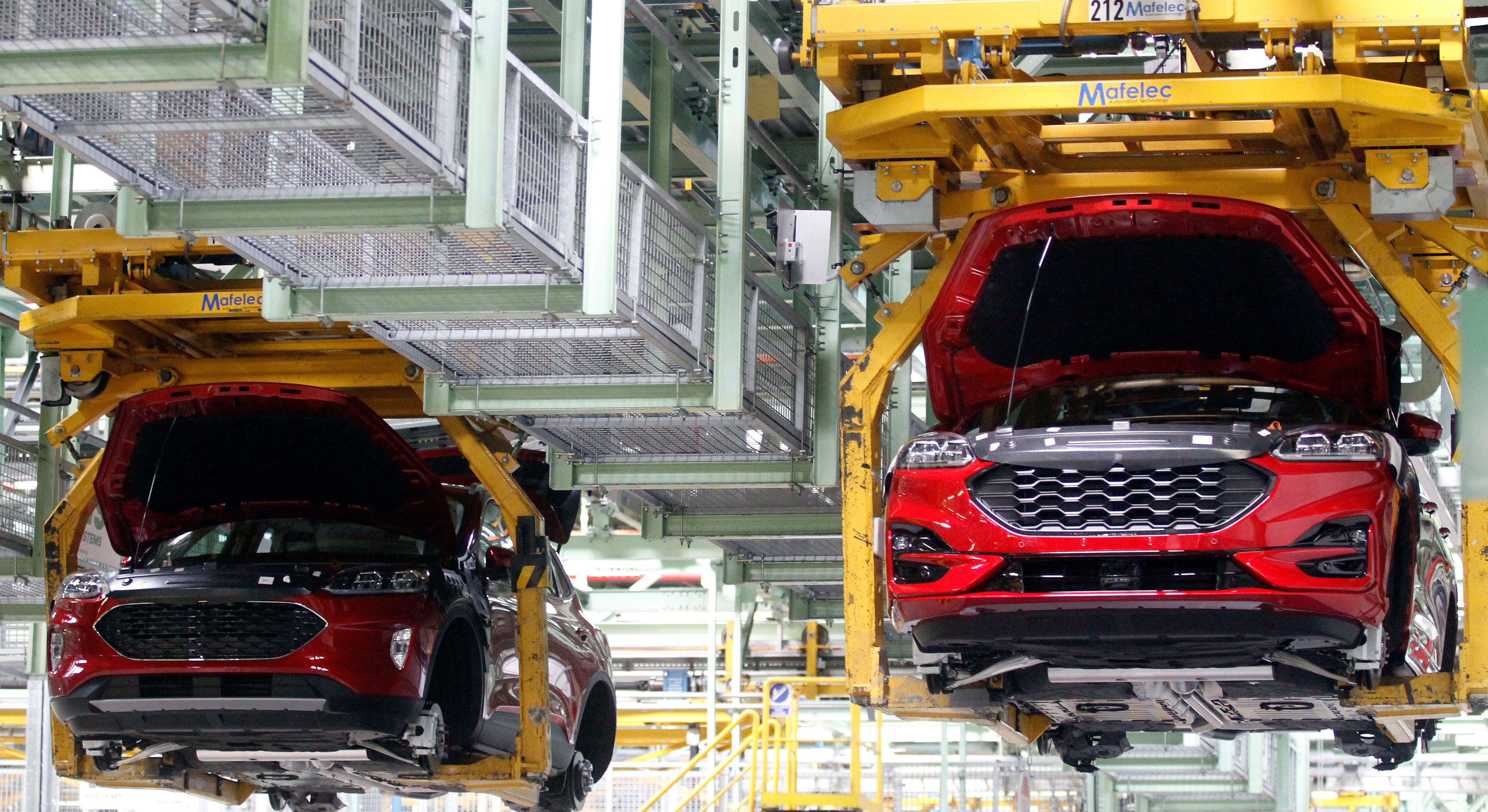 Línea de montaje en Ford Almussafes