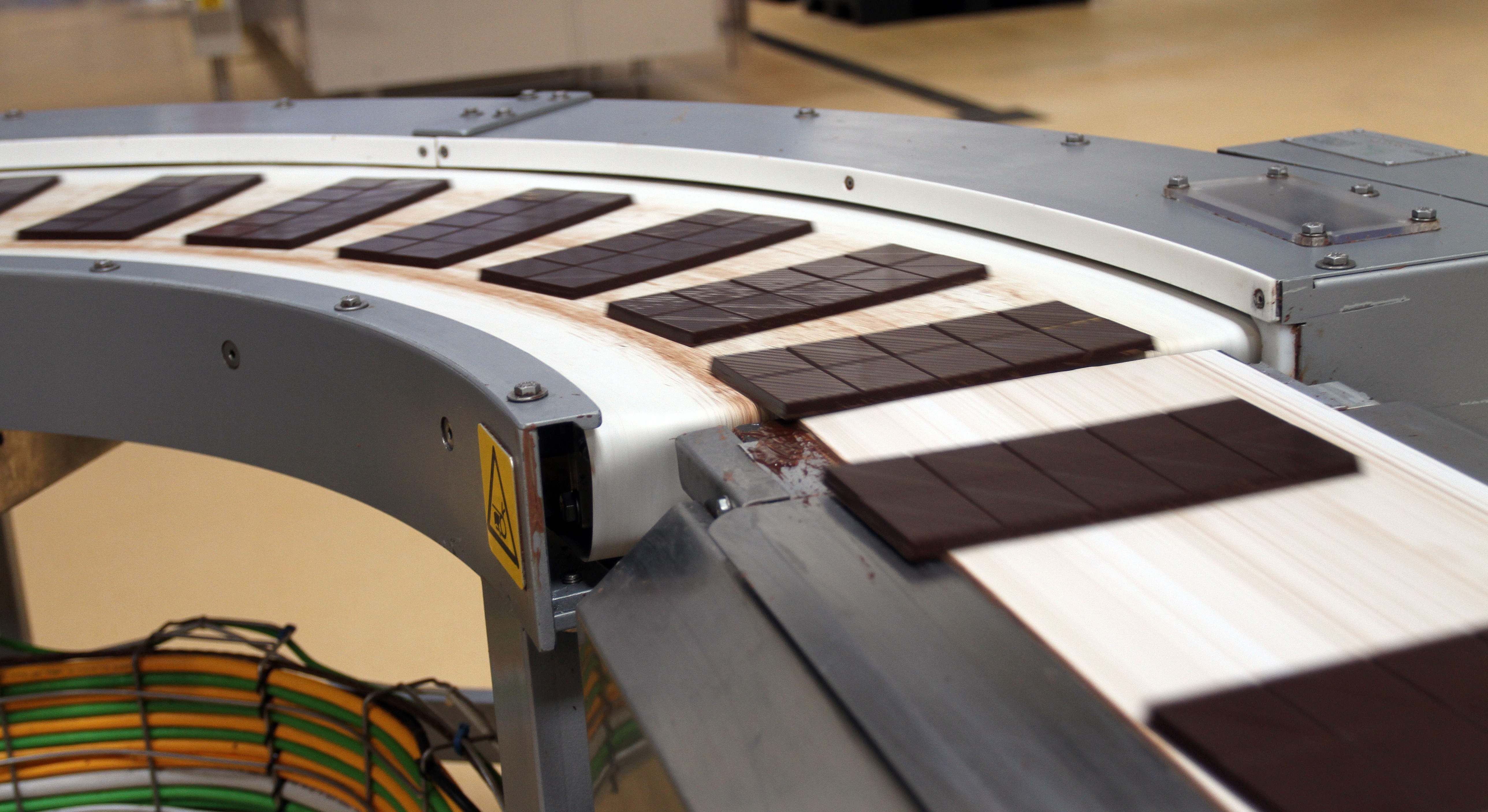 fábrica de chocolate