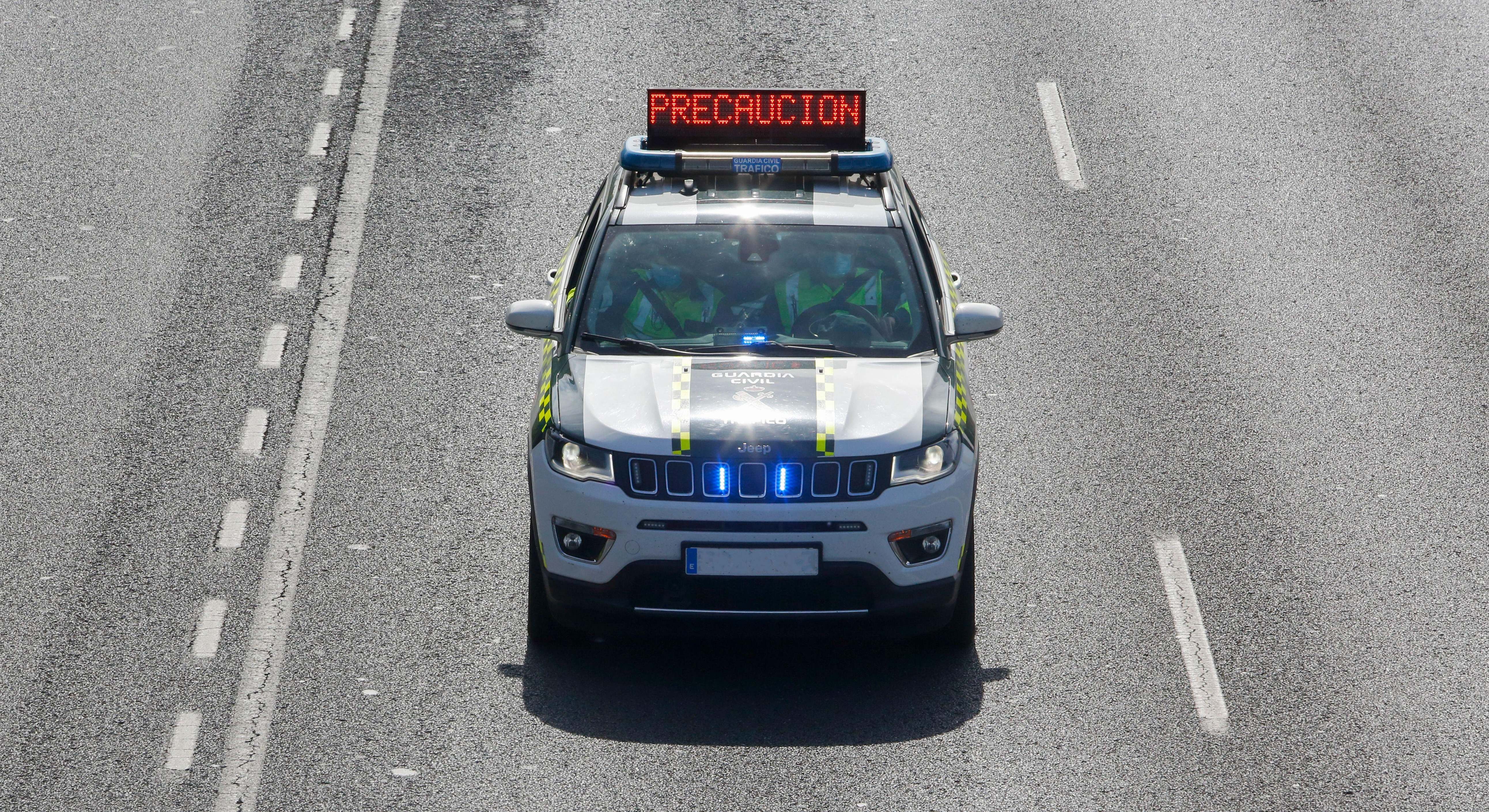 Vehículo de la Guardia Civil