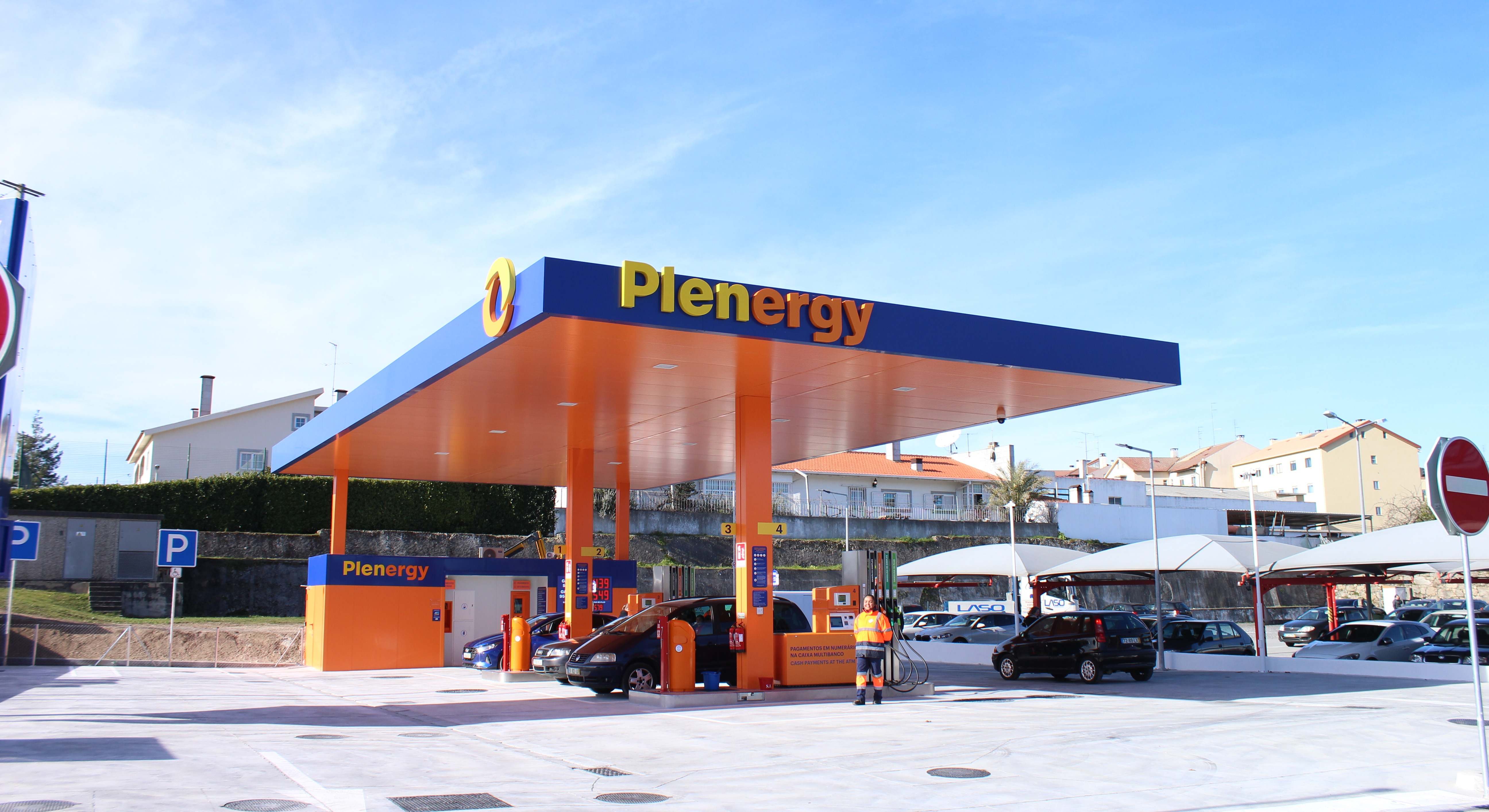 Estación de servicio de Plenergy. / Plenergy